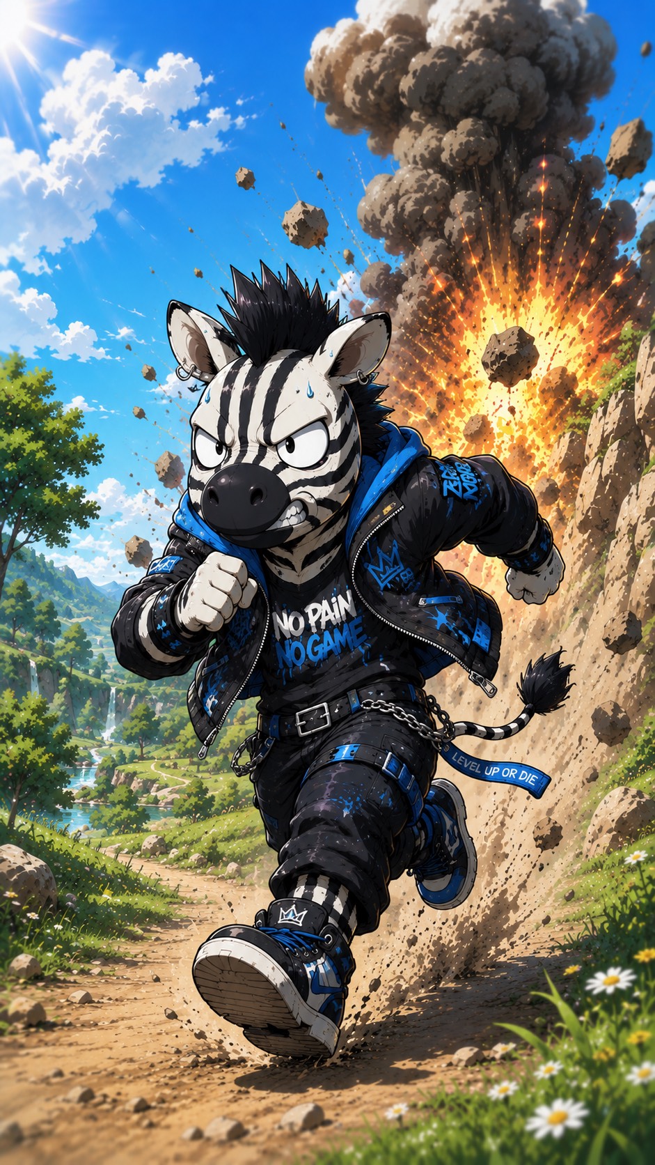 朝雑ってやつ！🚬🦓💥