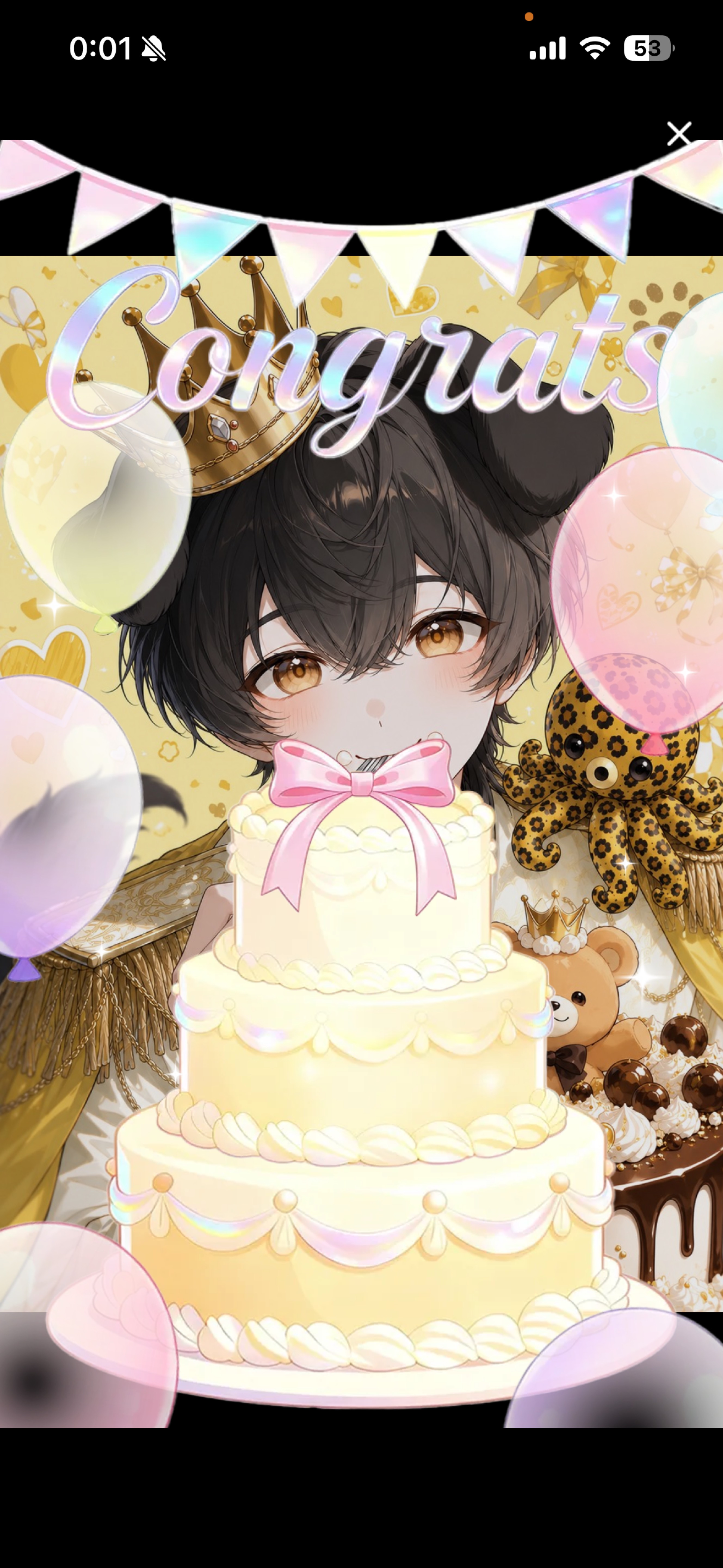 引退×誕生日枠