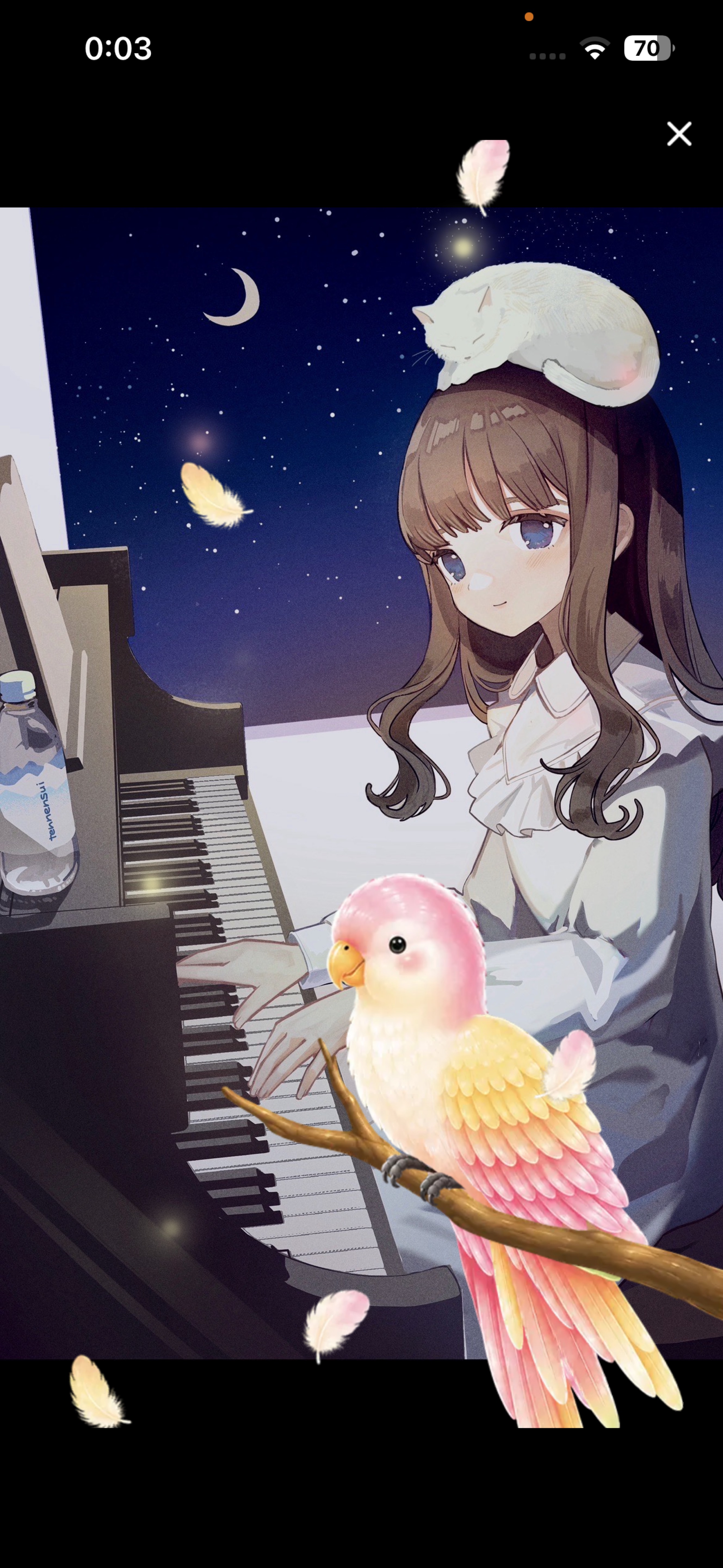 眠れる水分補給🫧