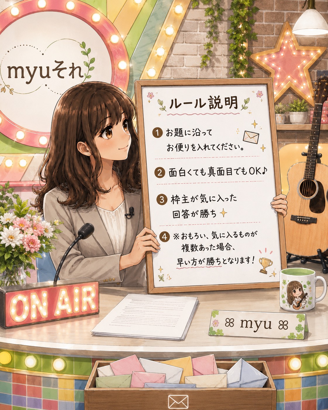 【無言潜OK】おたよりゲーム枠𓂃◌