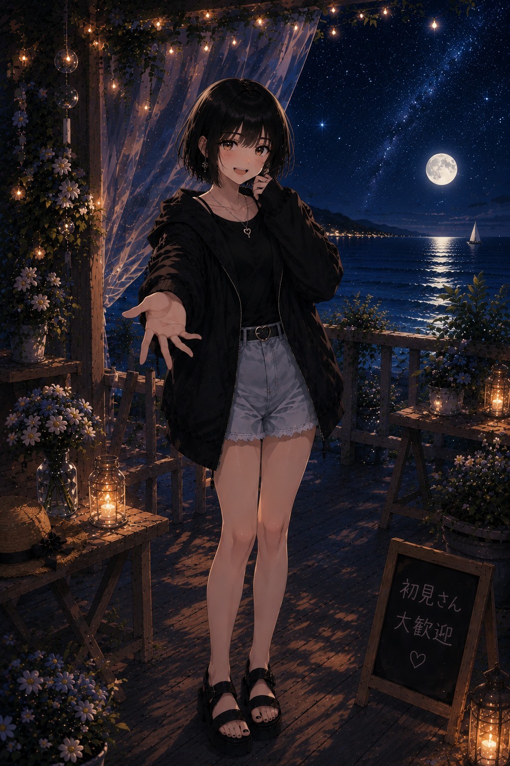 夜枠スタート