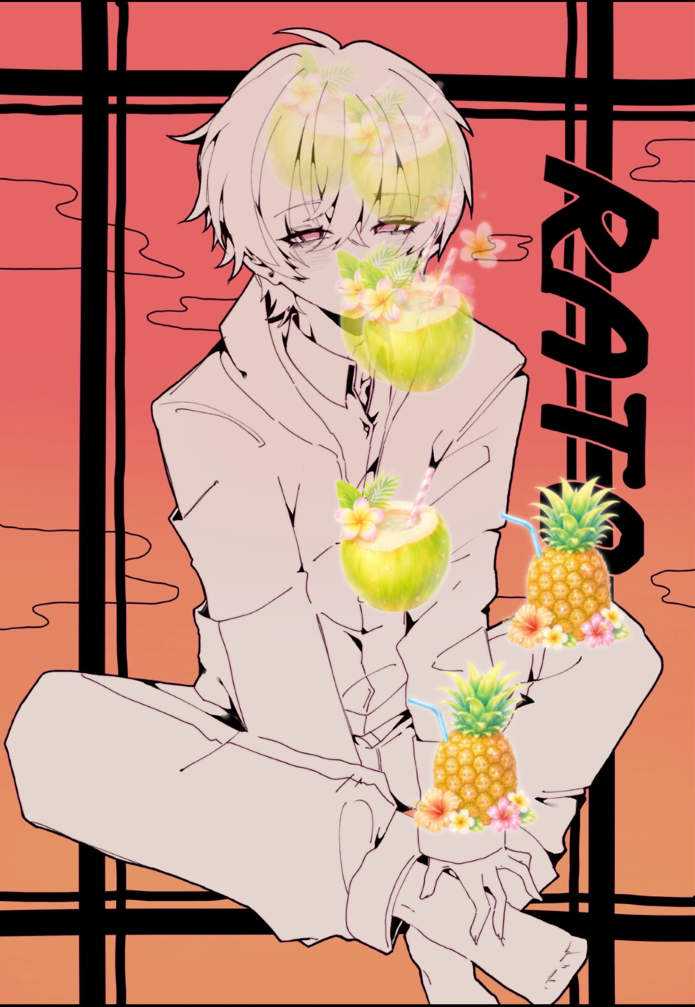 コラボだでʕ ◦`꒳´◦ʔ