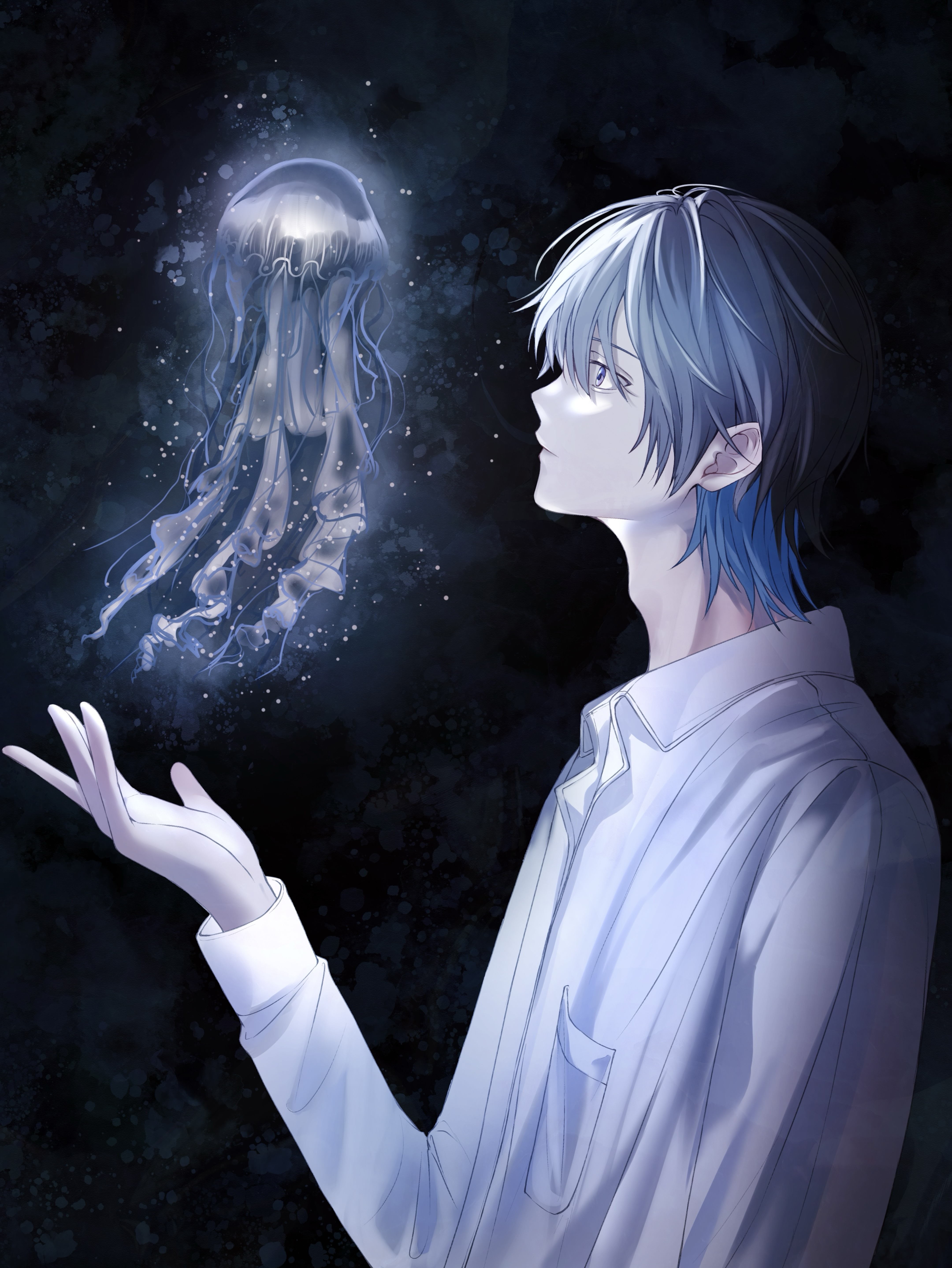 夜、儚い