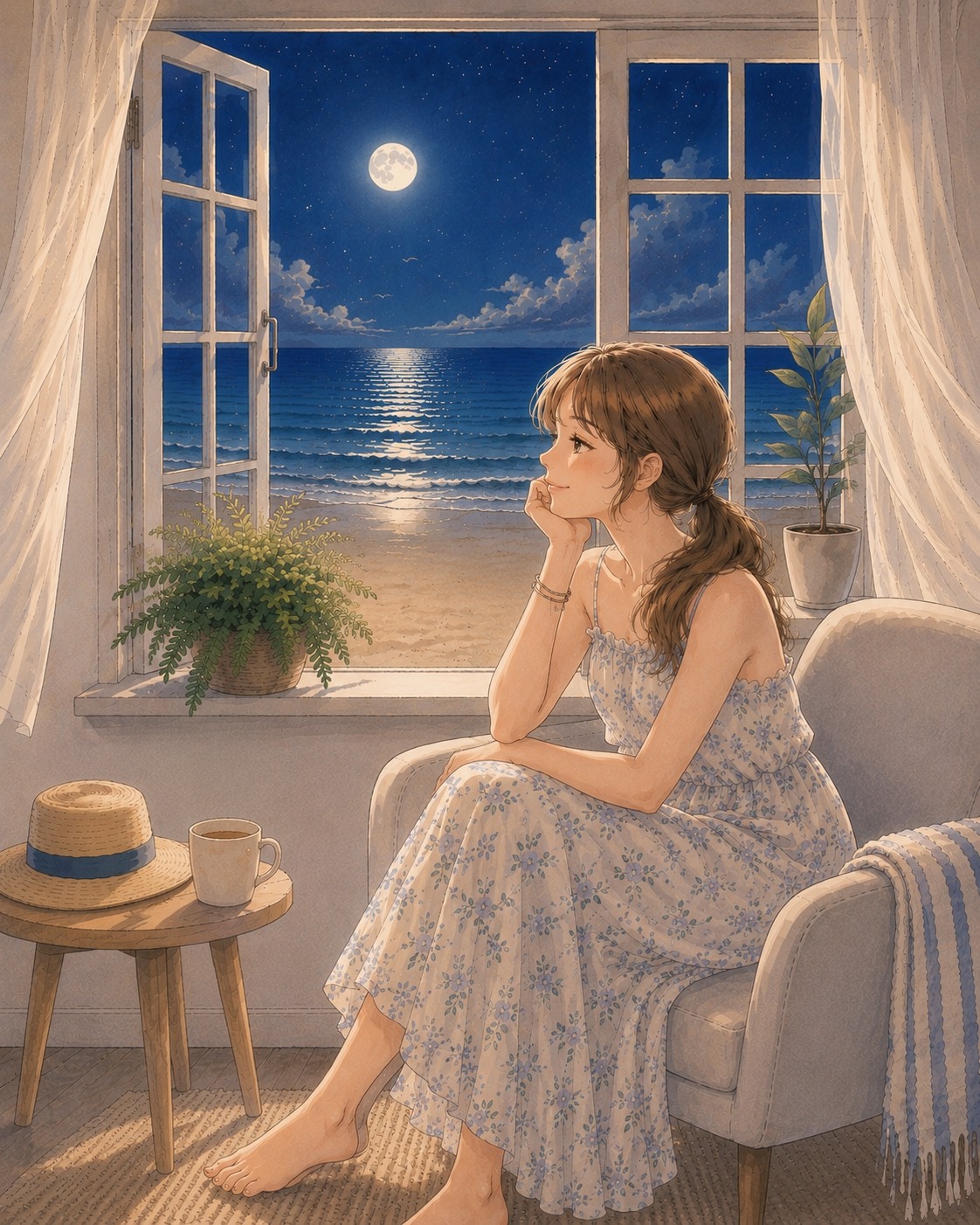 ♡、入室非表示 寝落ち枠