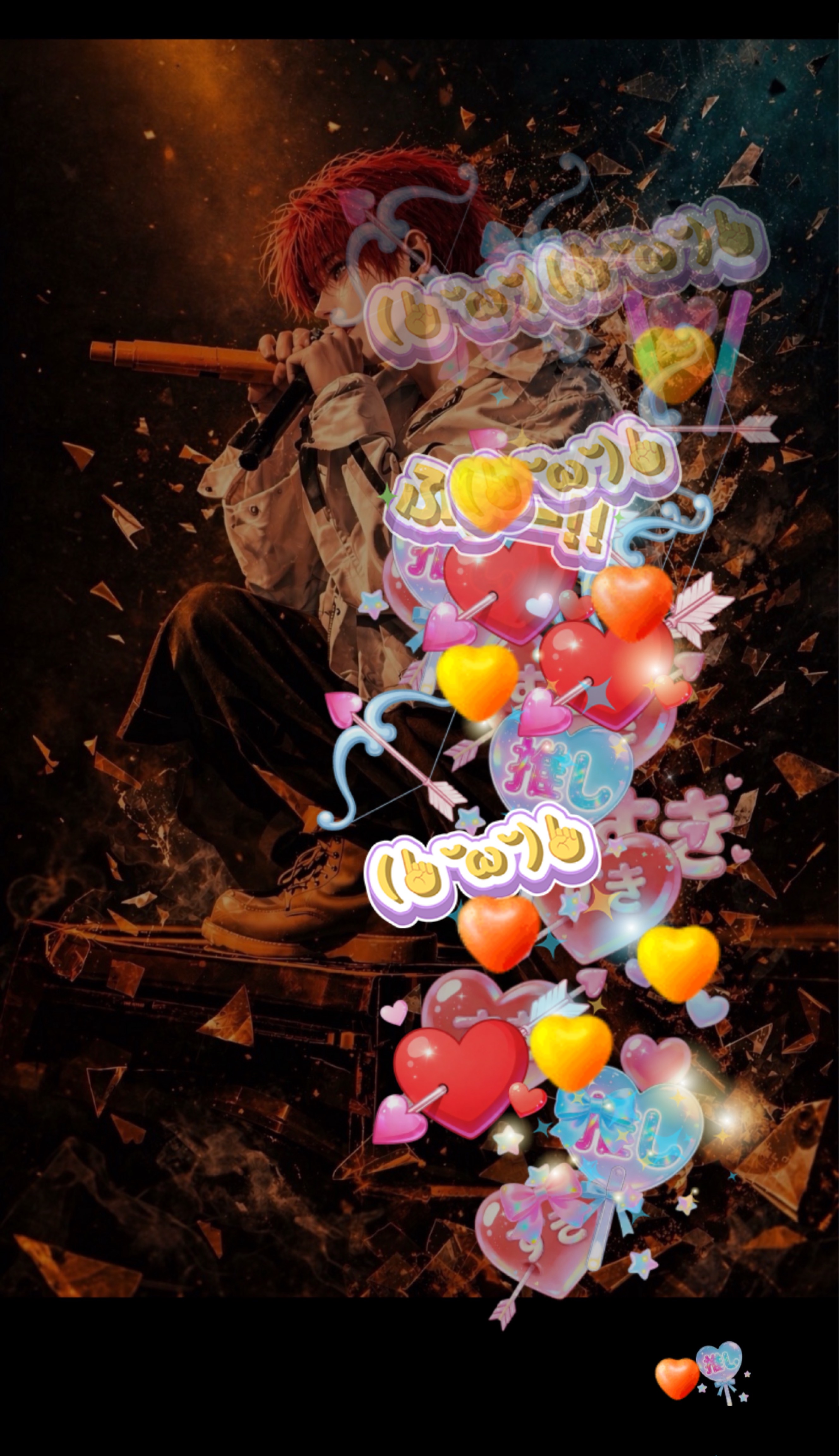 歌う(*´○`)o¶~~♪