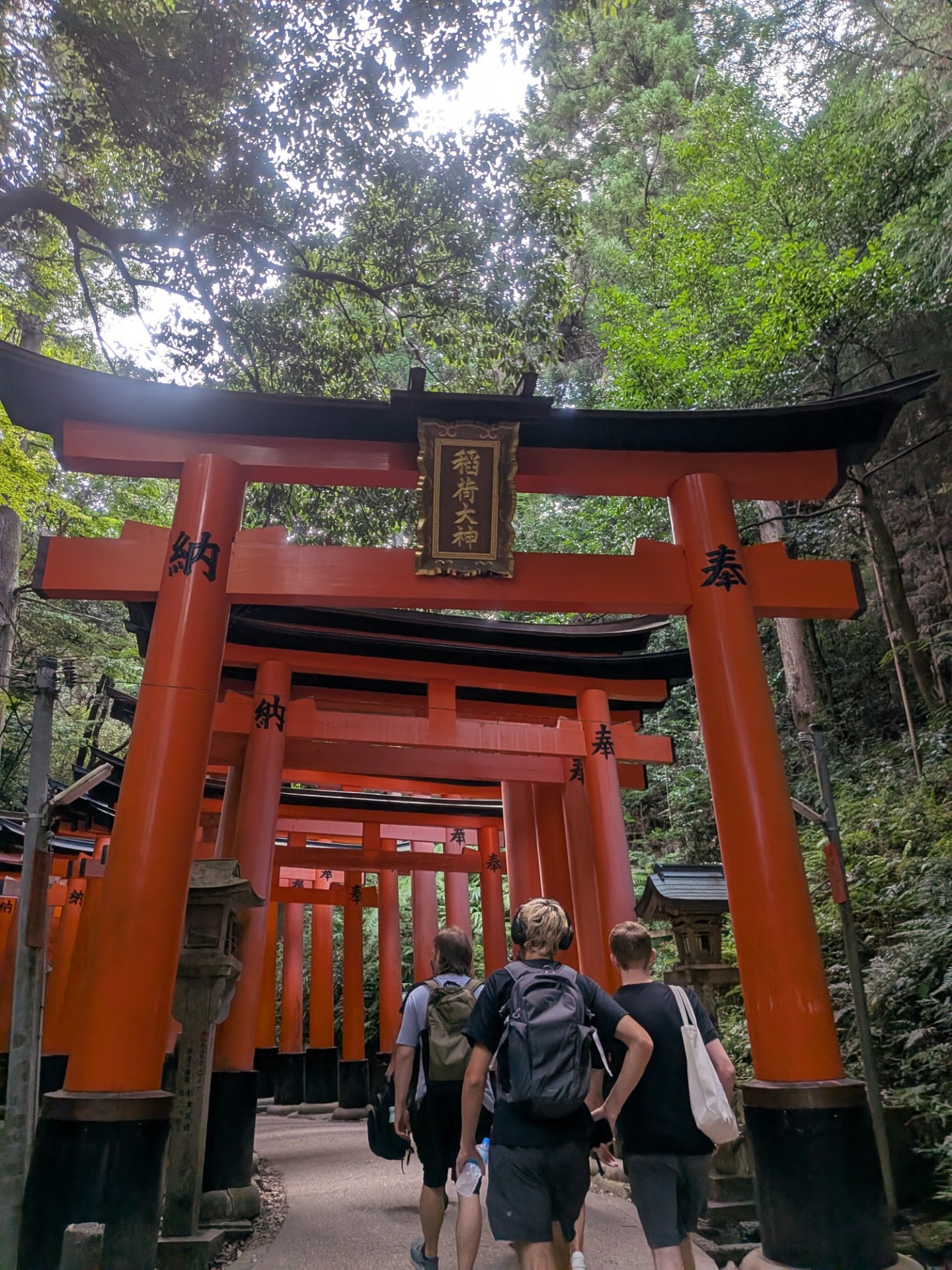 京都旅行中+トーリス200人(残184)