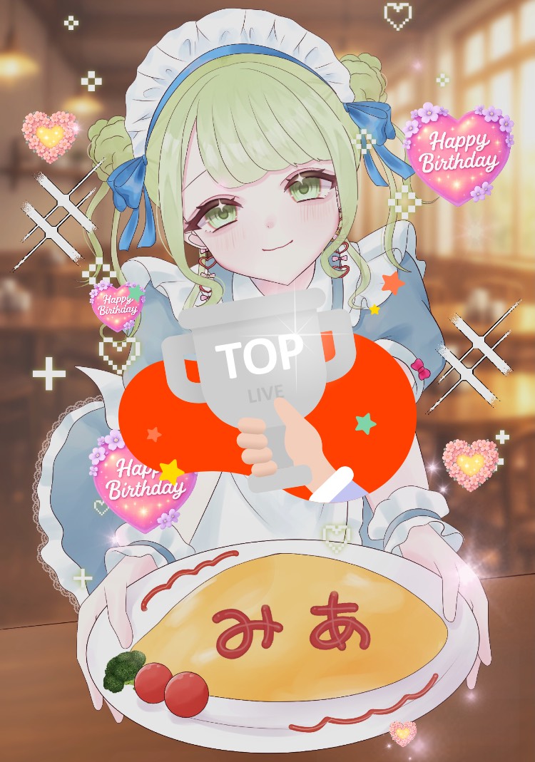 〜24:00 元気をお届け.ᐟ.ᐟ