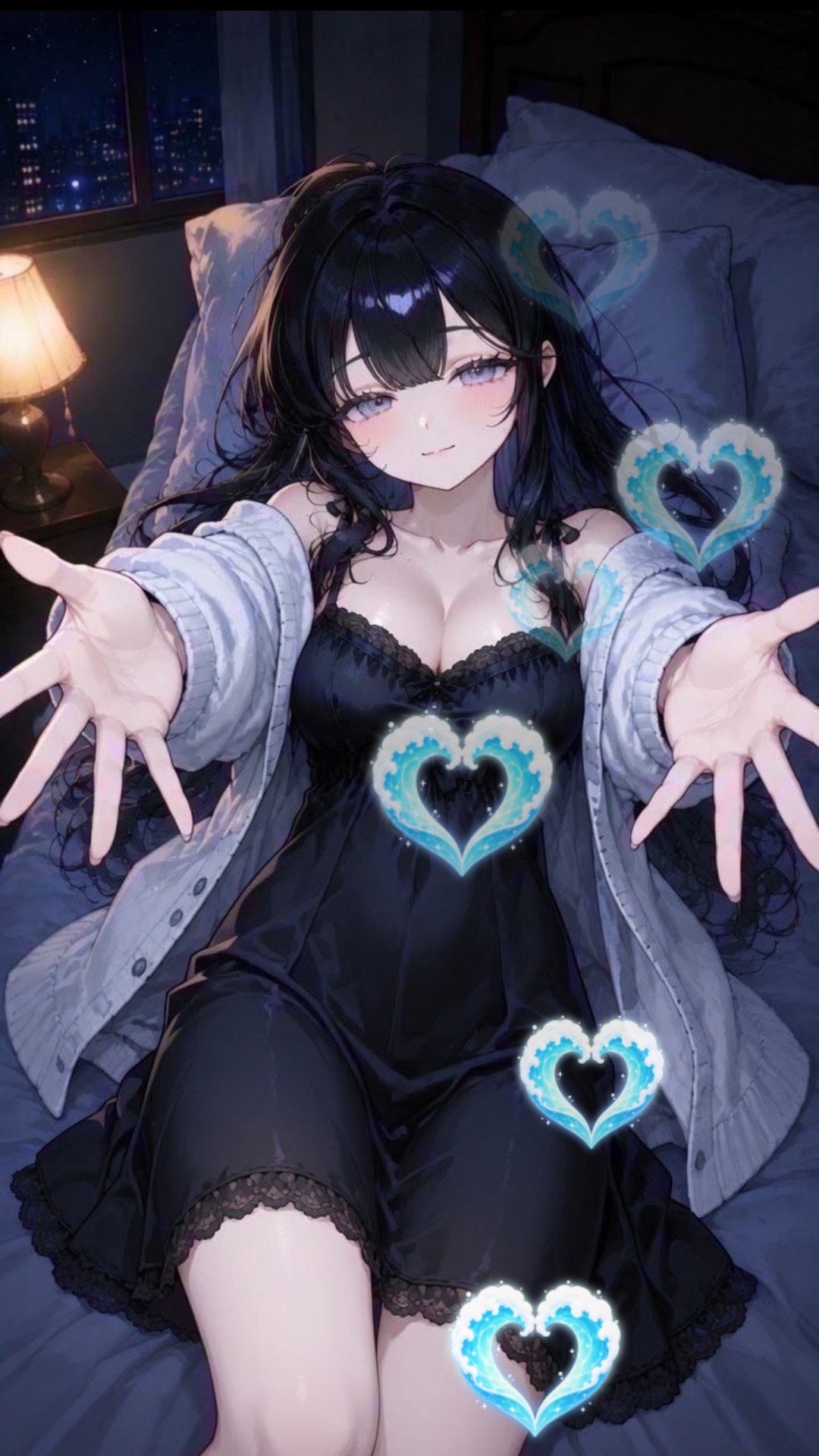初潜⭕️寝落ち枠💤目が合いましたね👀