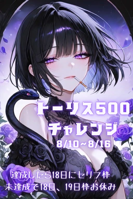 トーリス500チャレンジ 飲み枠