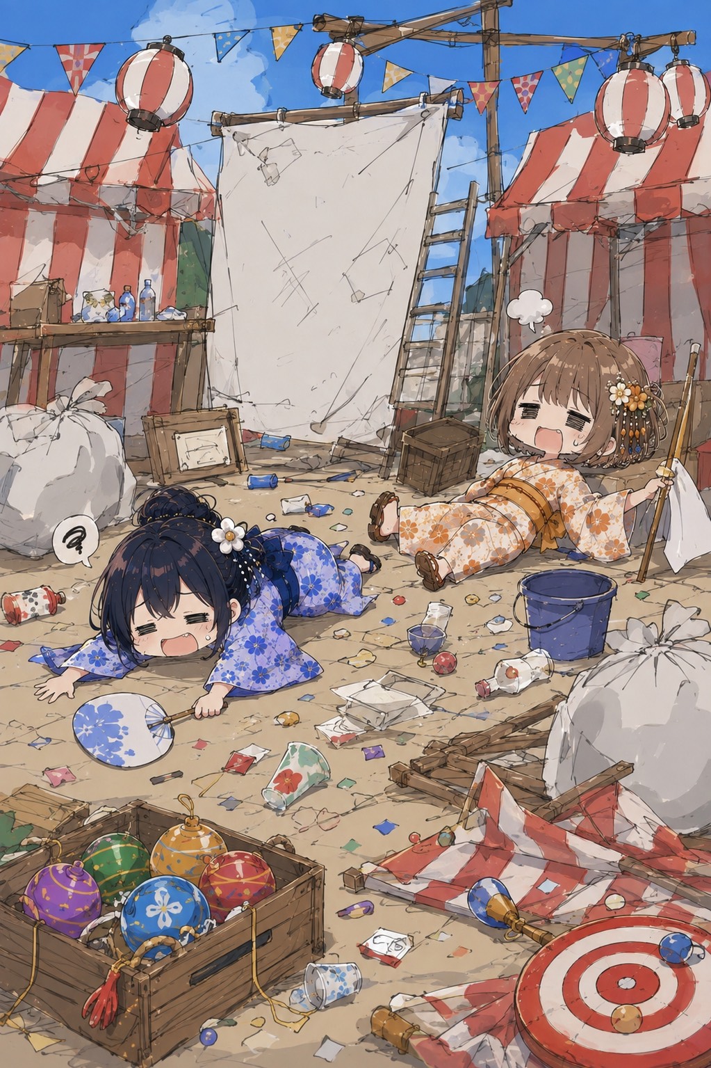 【𝑳𝒊𝒛もちゃ祭り】〜夏の射的クイズ〜