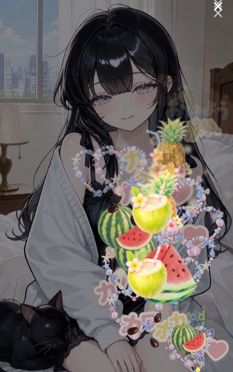 初潜️⭕️二度寝枠💤目が合いましたね👀