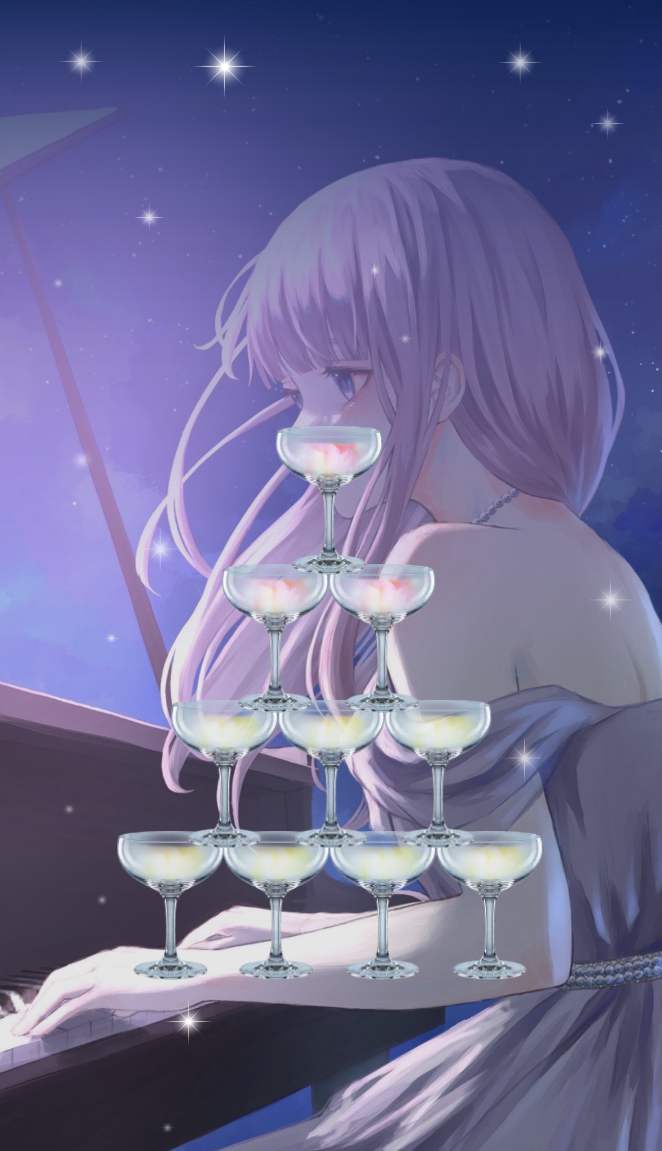 初寝潜◎眠れるおピアノ𓊩