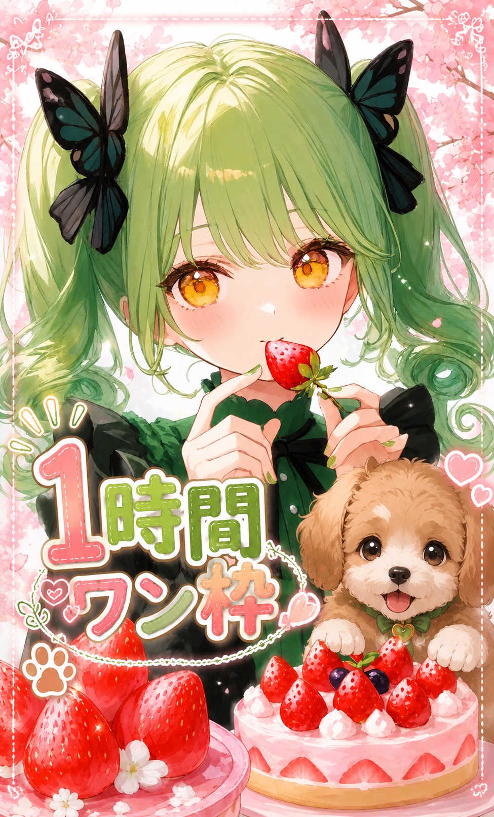 初見、潜り◎1時間ワン枠🐶