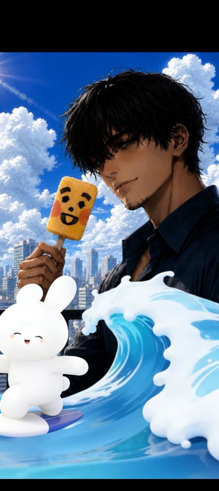 作業しながらこんにちは
