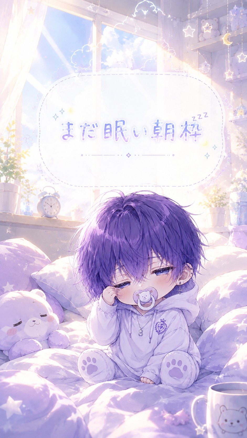 おはよう☀️眠い(  ¯꒳​¯ )ᐝ