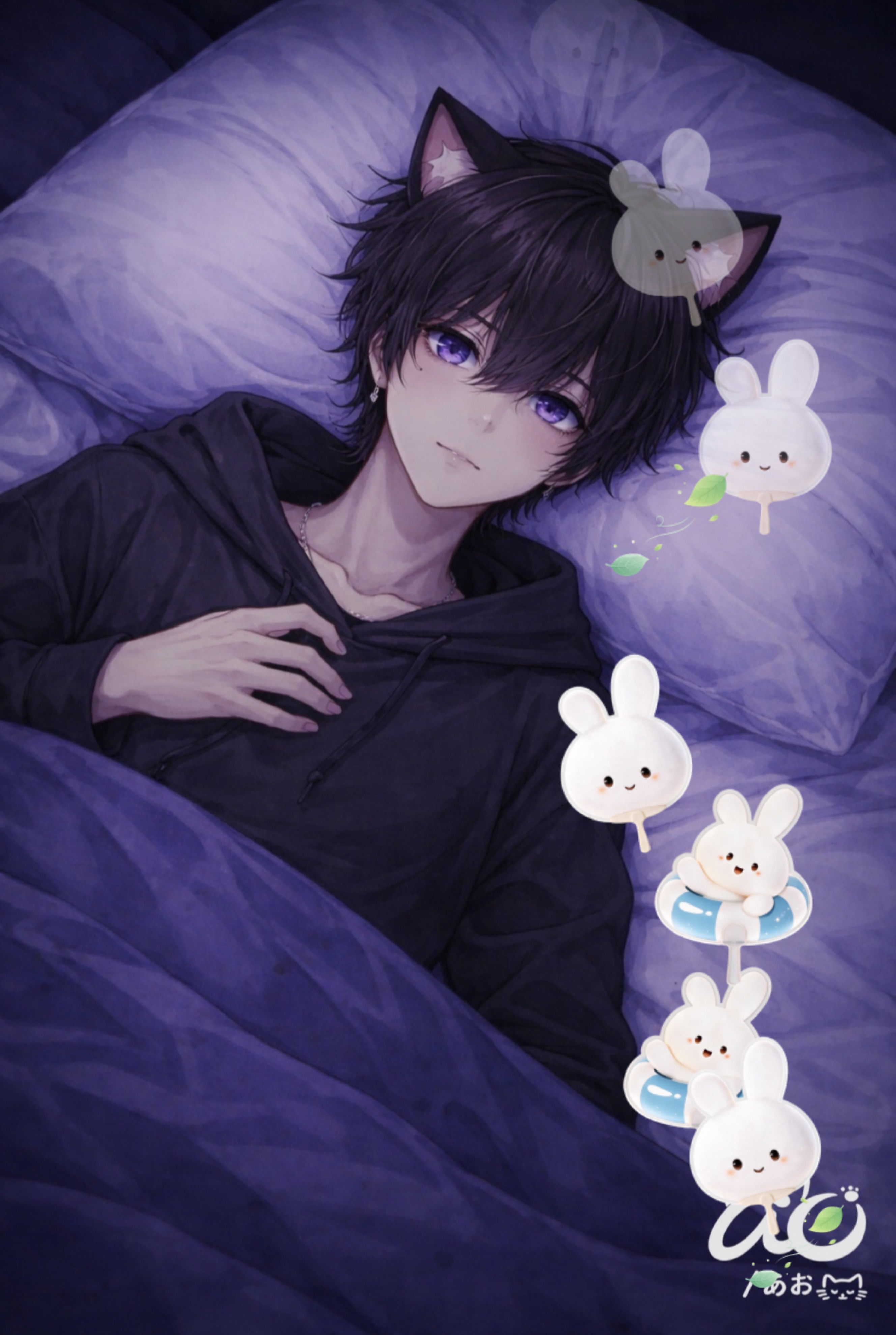 初寝潜◎おやすみ待ってる🌙#470