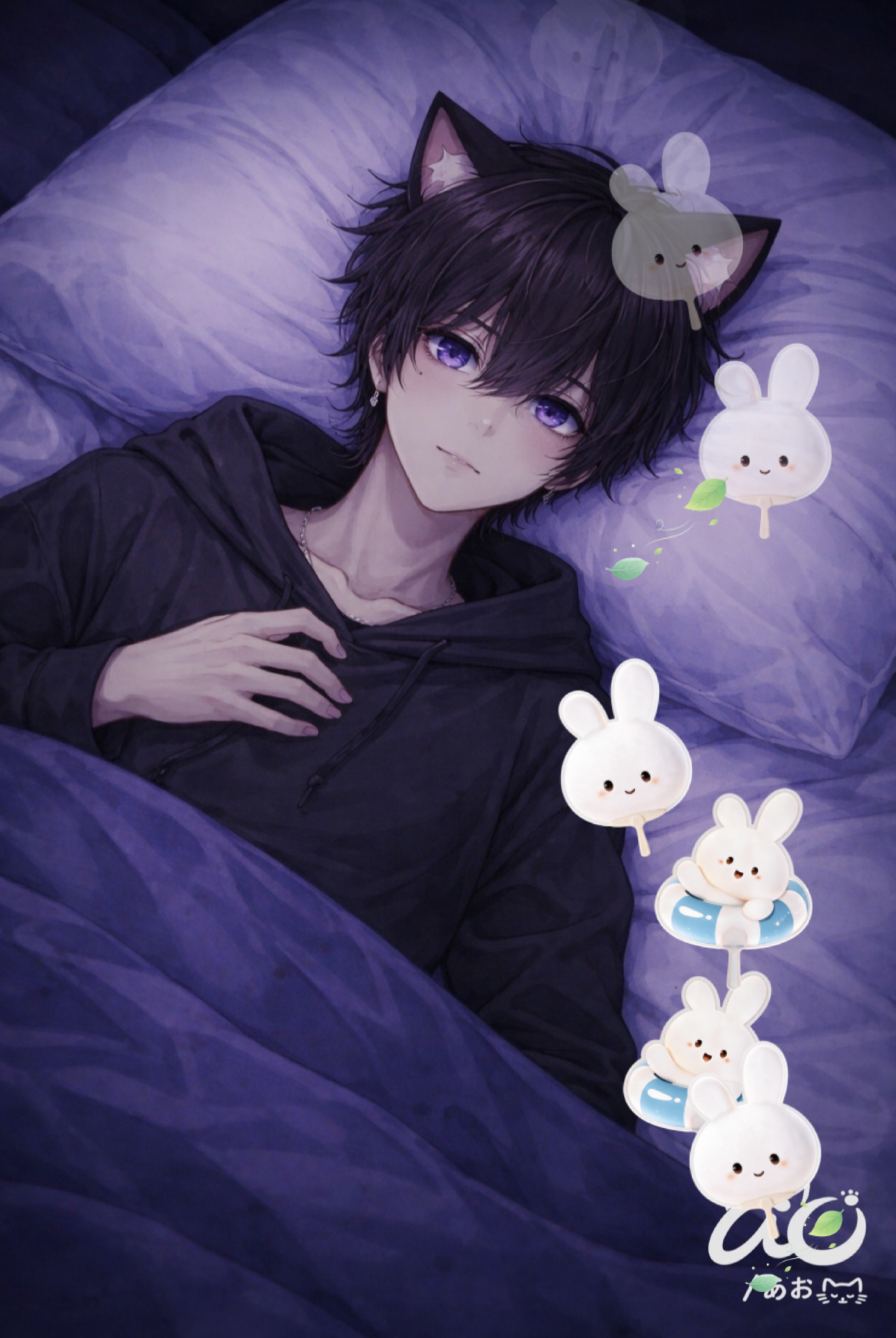初寝潜◎おやすみ待ってる🌙#470