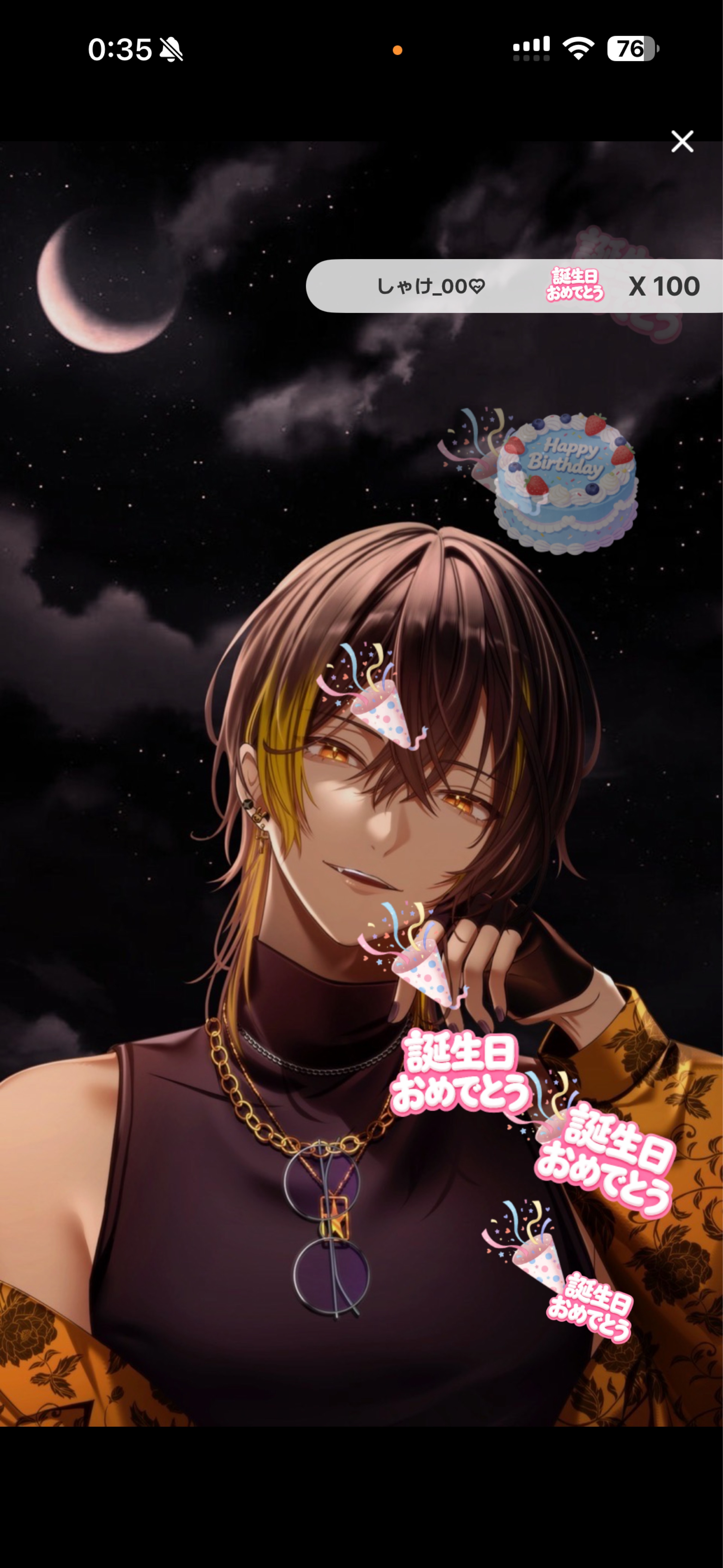 ♡̴︎︎~本日の圧倒的『主役』生誕祭~♡