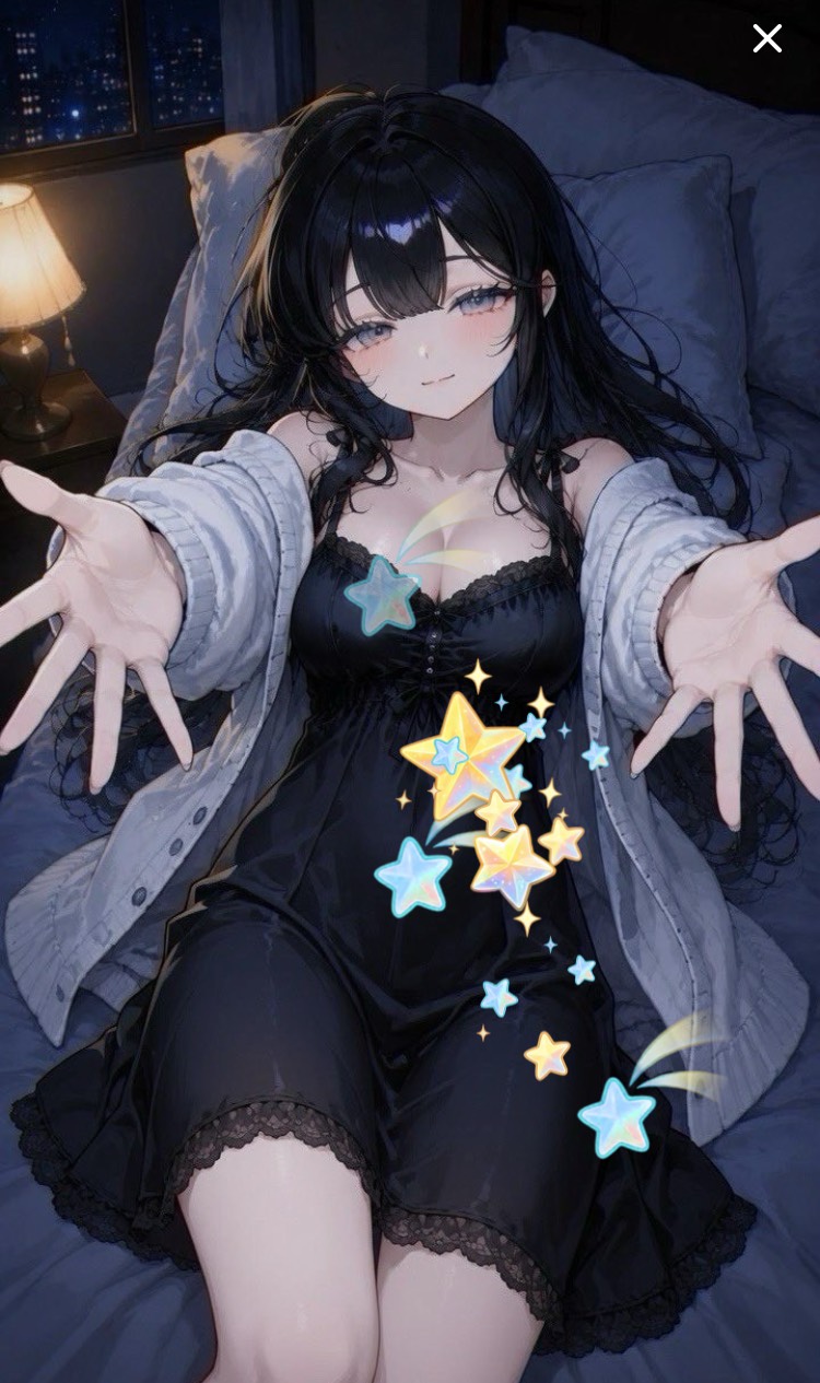 初潜️寝⭕️目が合いましたね👀👀👀