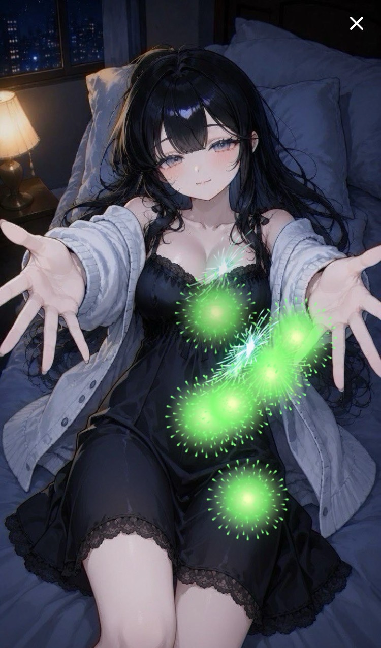 初潜️寝⭕️目が合いましたね👀👀👀