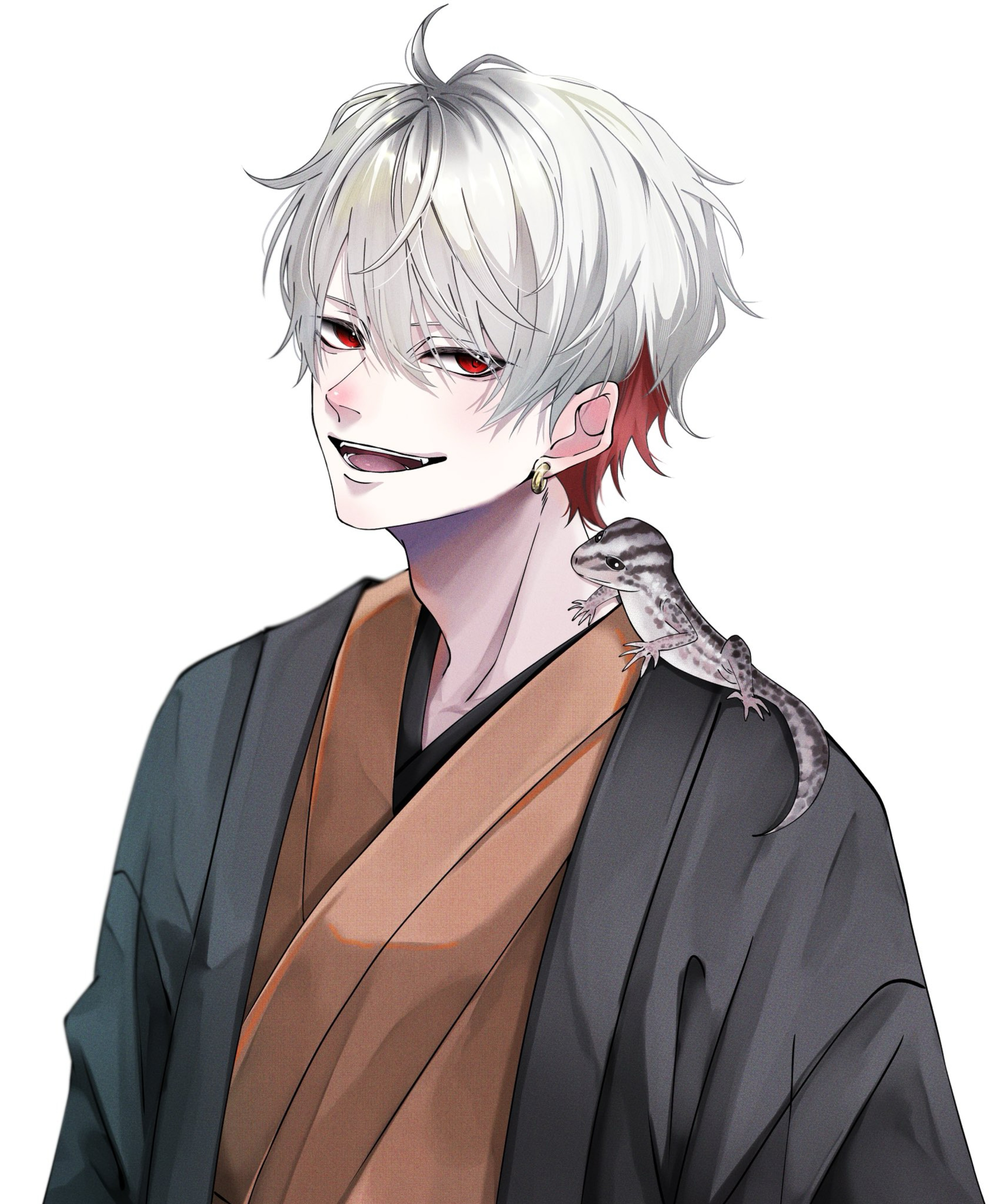 だらだらと。