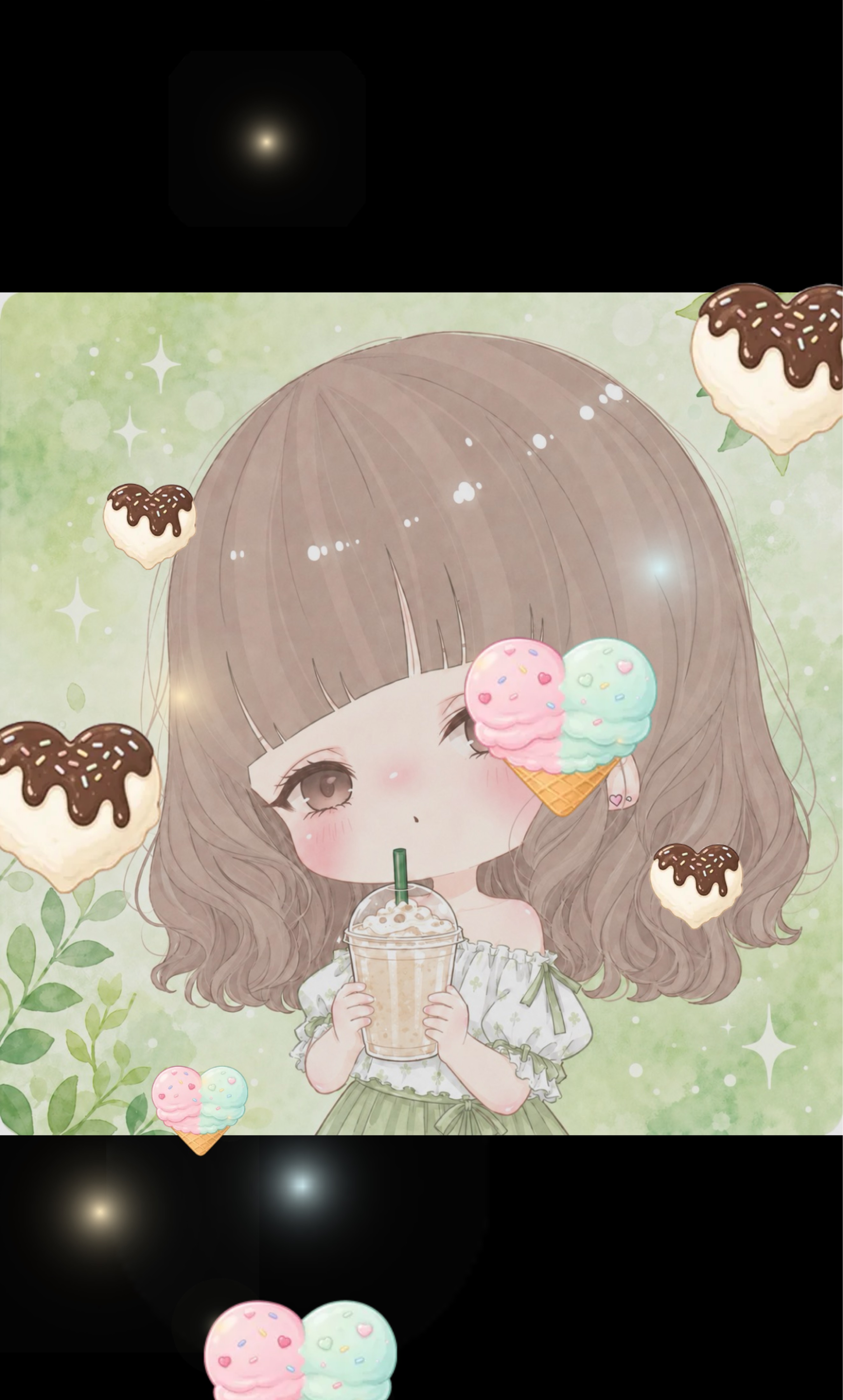 乙沼👨‍❤️‍💋‍👨ハート2000個♡