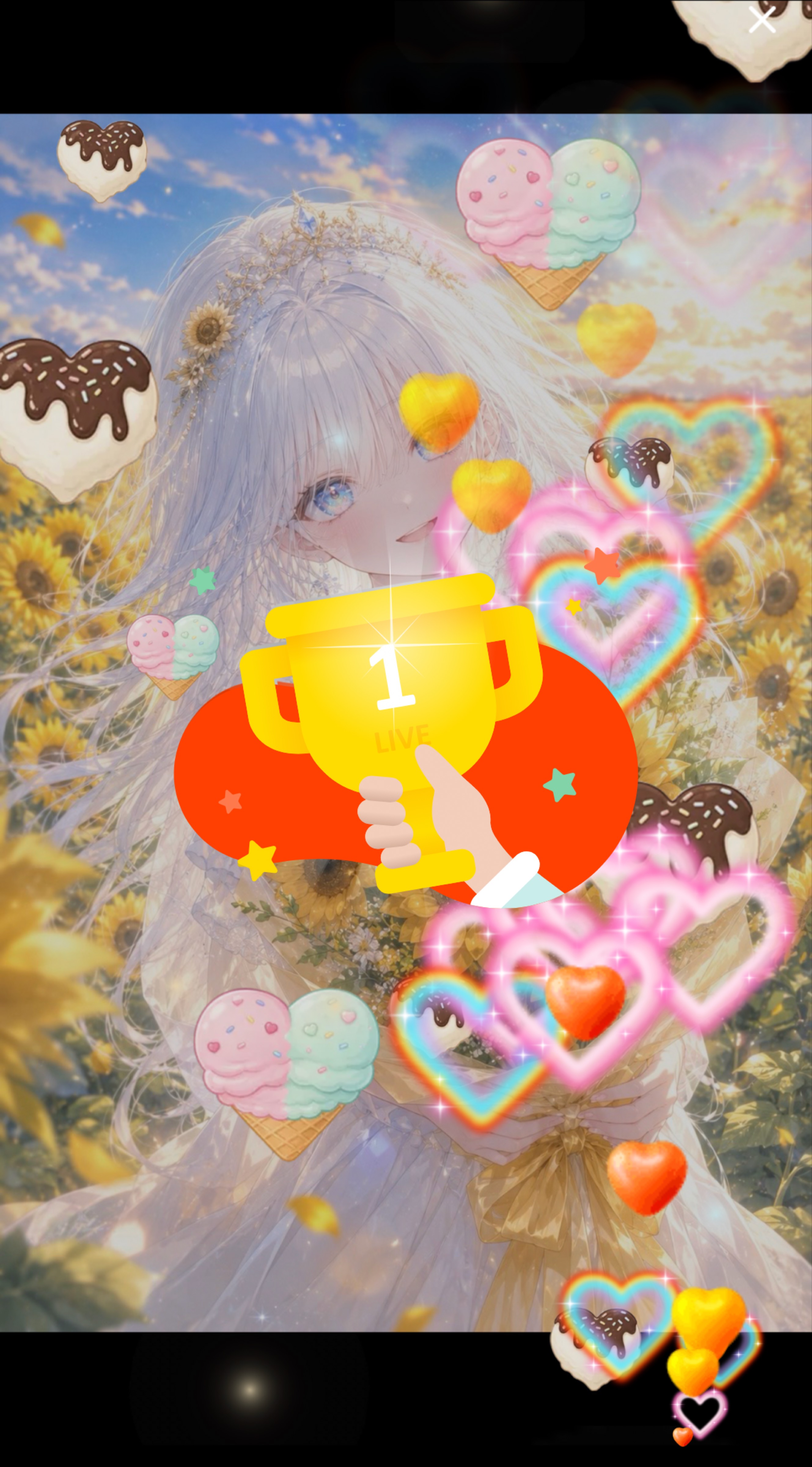♡﻿100集め 🔇みゅーと