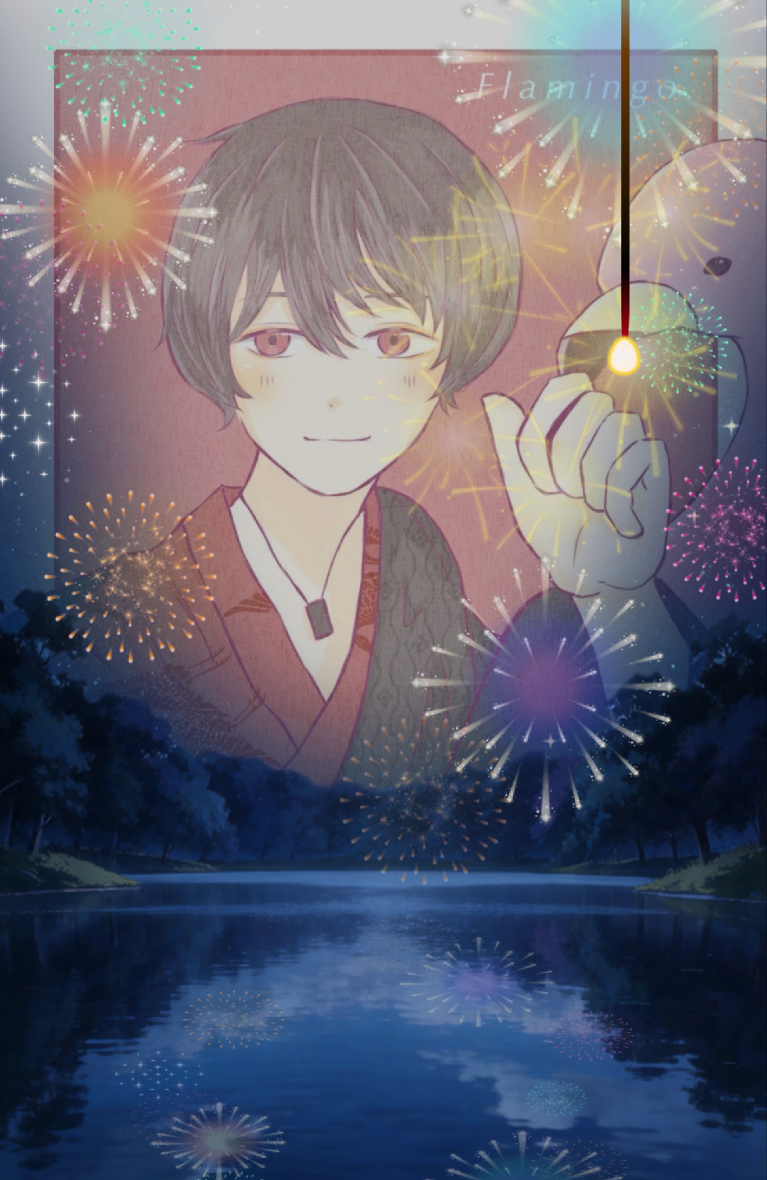 今夜は花火大会