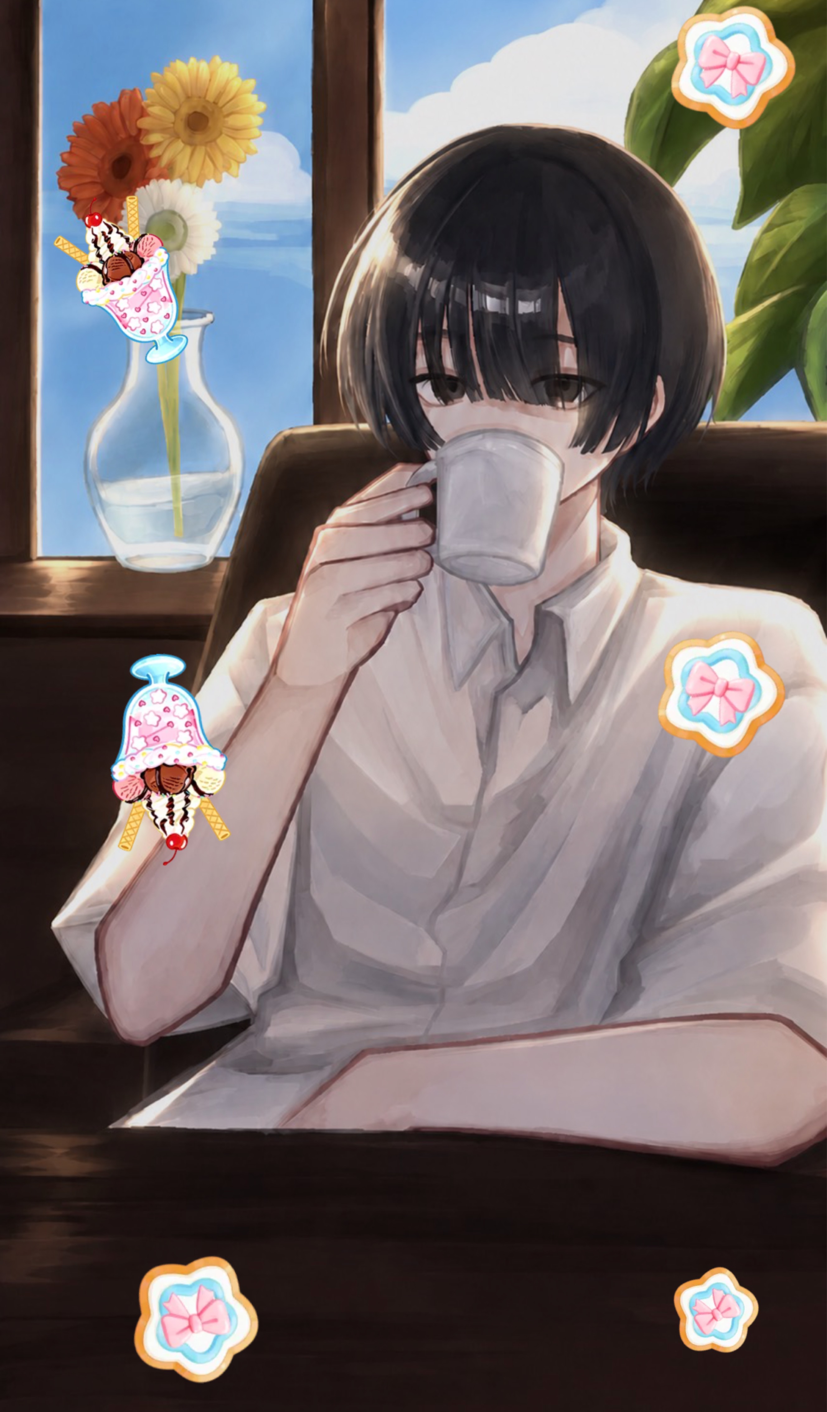 無言◎話して笑ういい男.