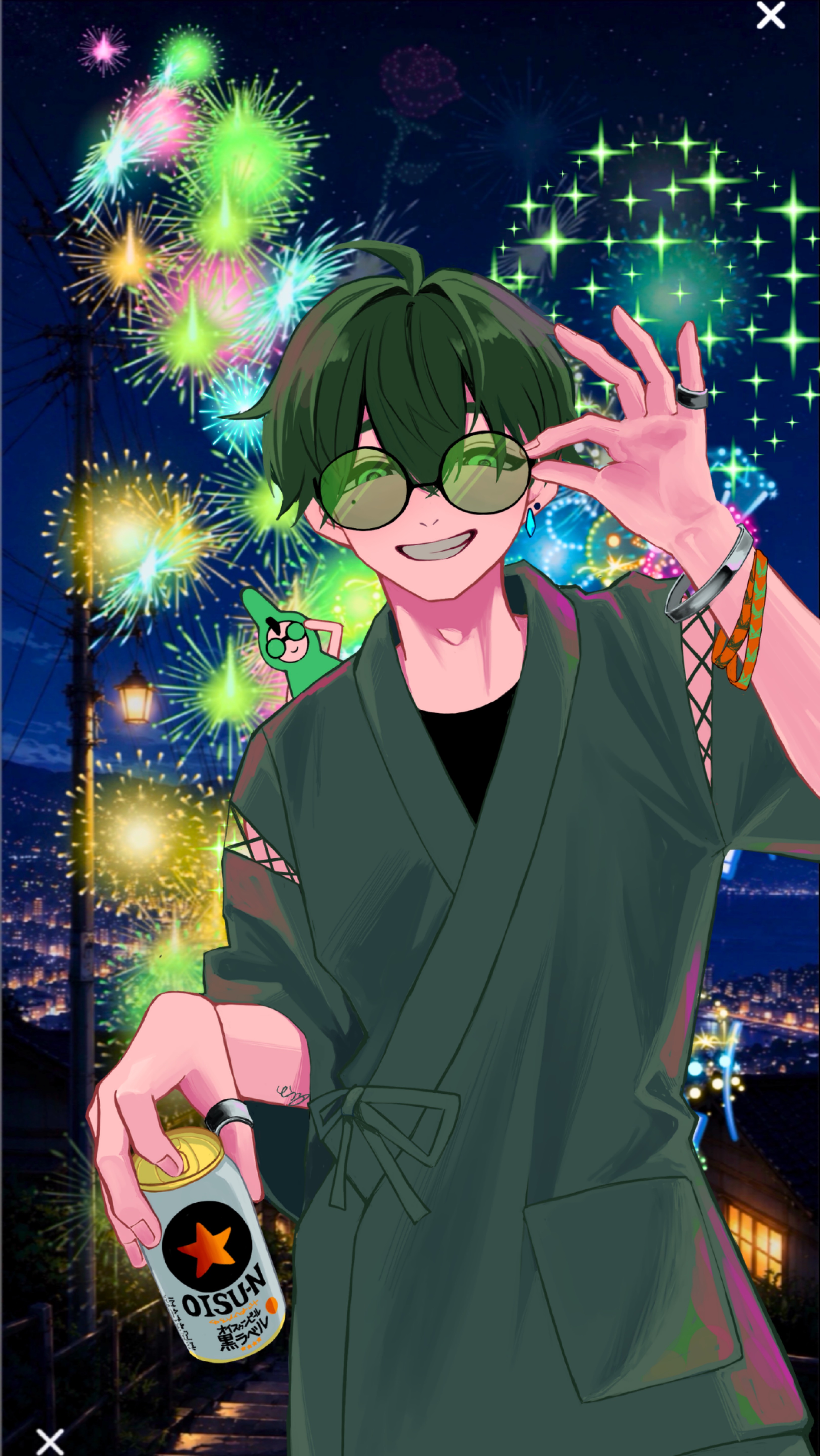 新イラスト公開⁉️寄ってきんしゃい✨️