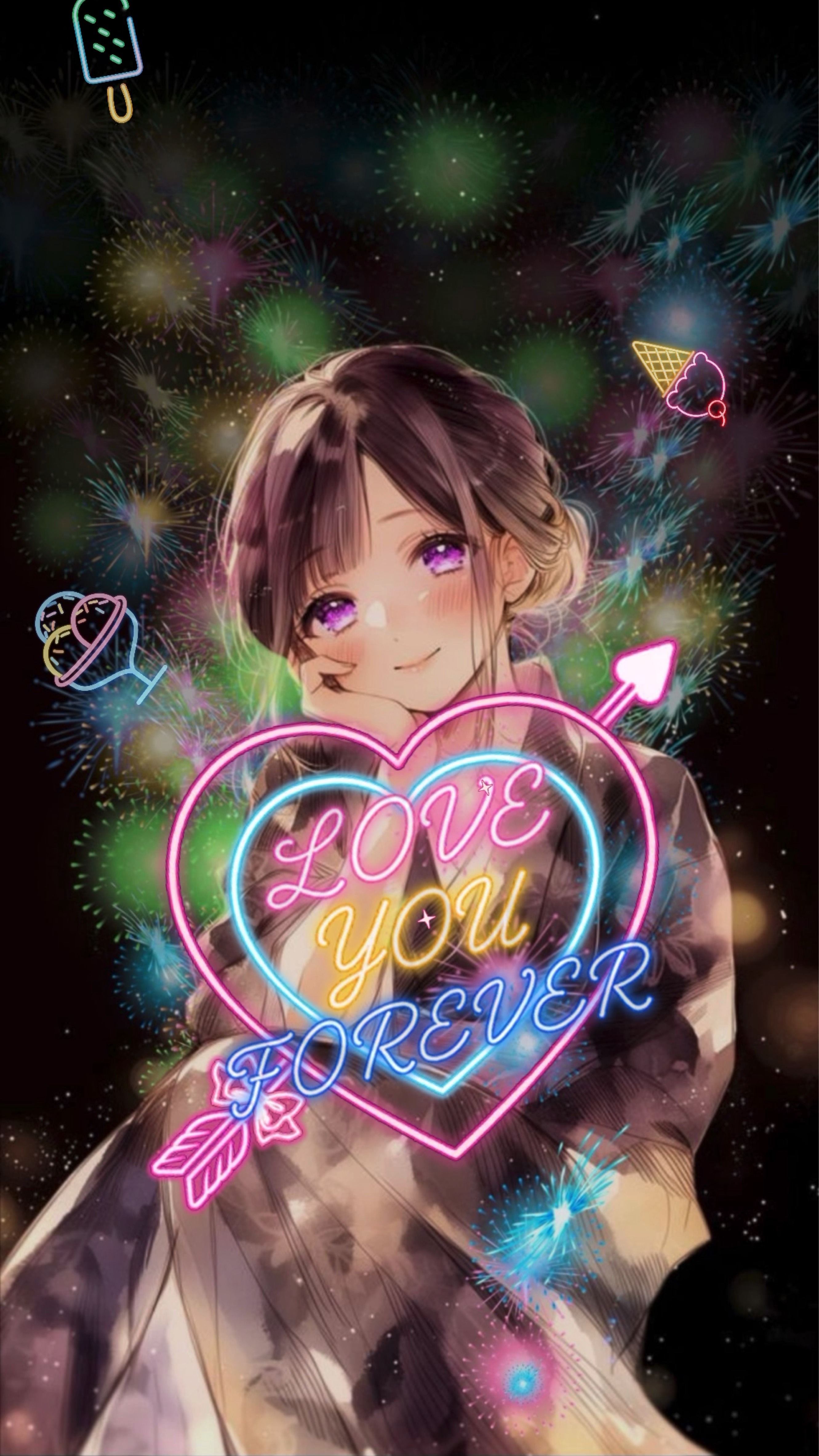 もけもけ花火大会🎇夏の思い出一緒に作ろ♡