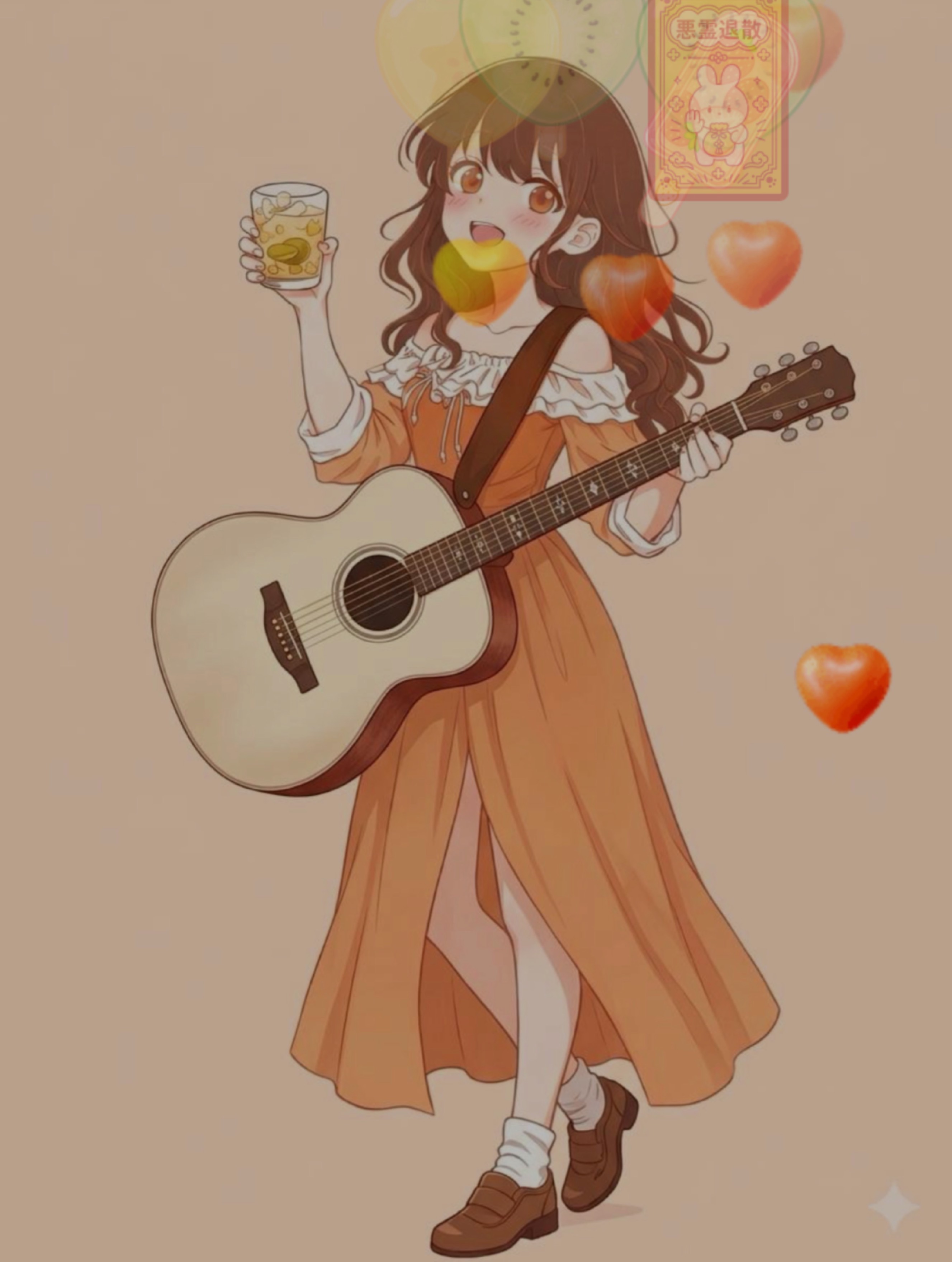 【♡落、潜〇】よっぱらい弾き語りBGM𓂃