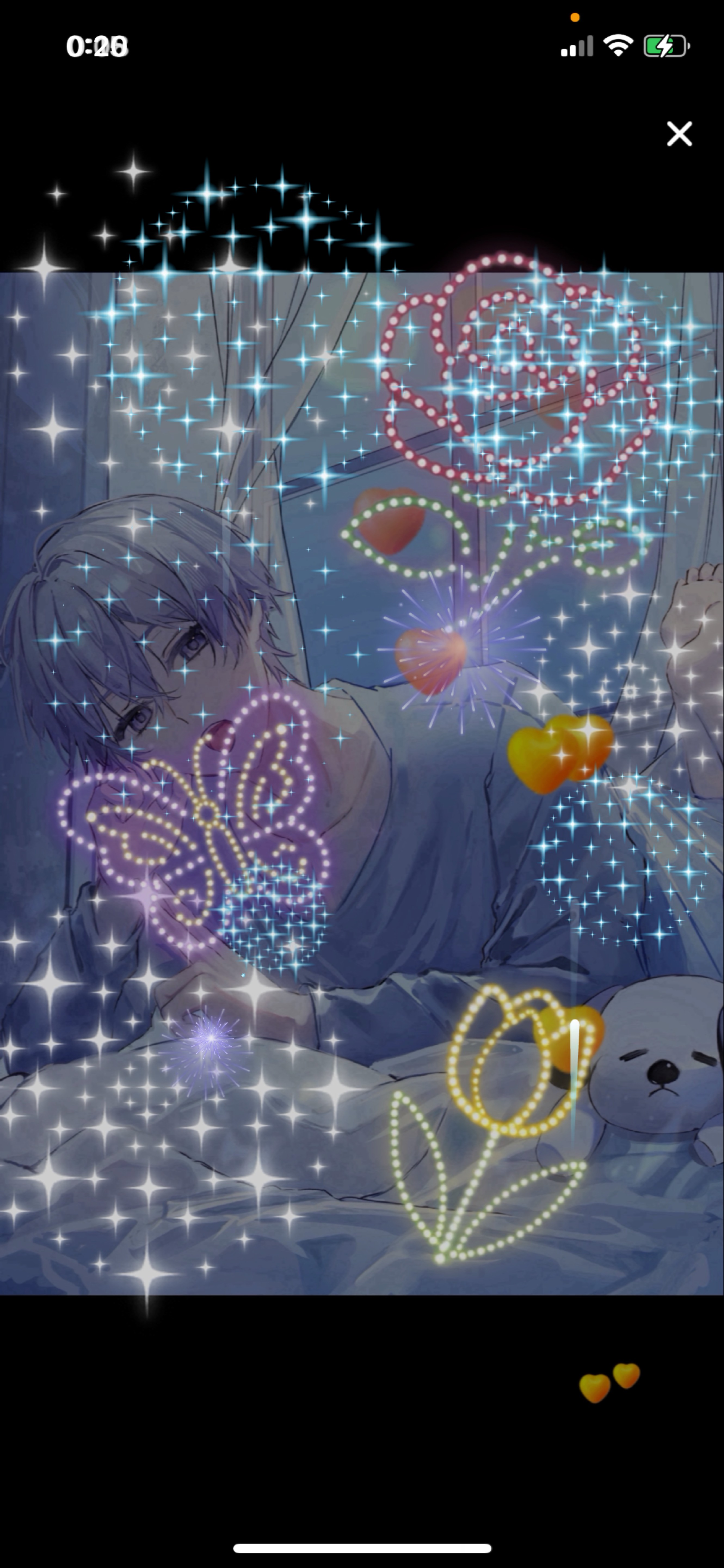 初潜⚪︎寝れる枠