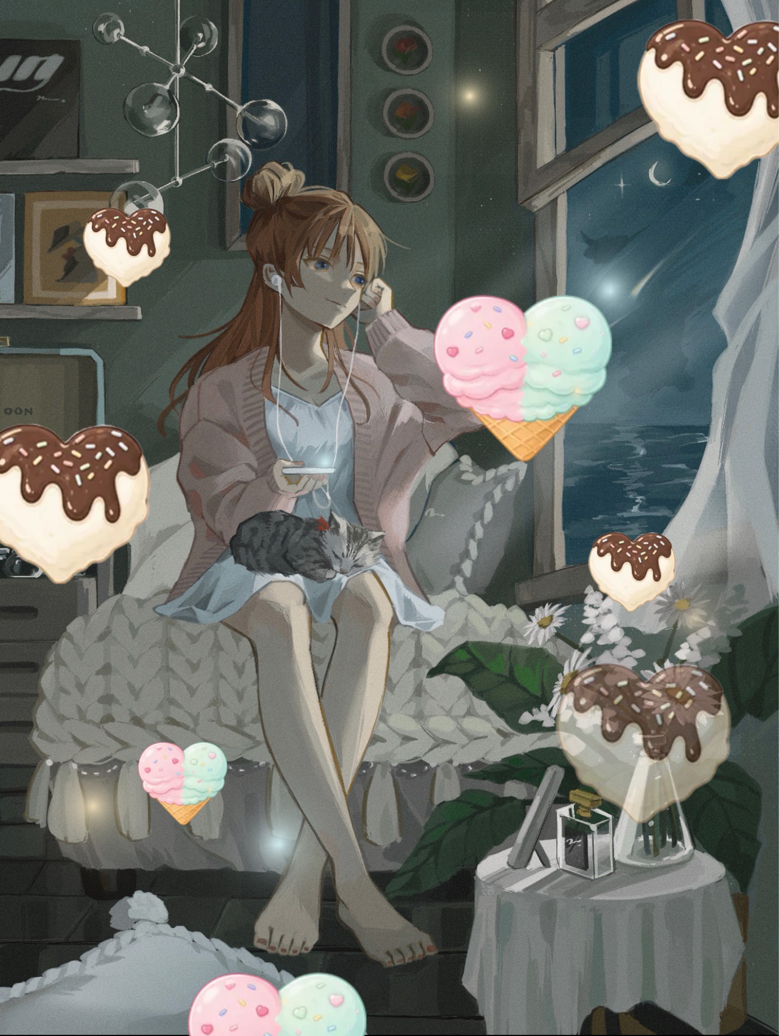 安眠。