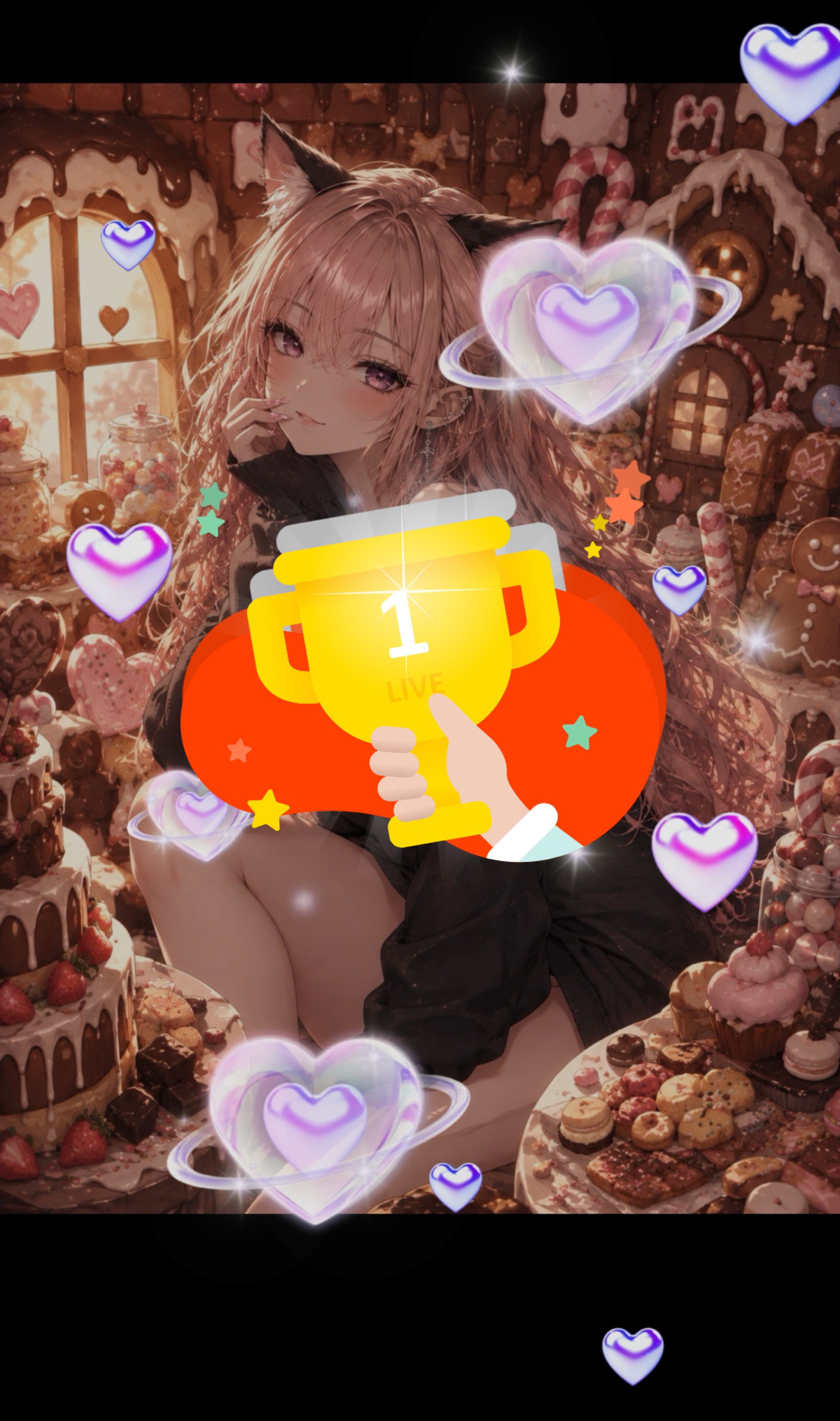 なーにしてんっの！