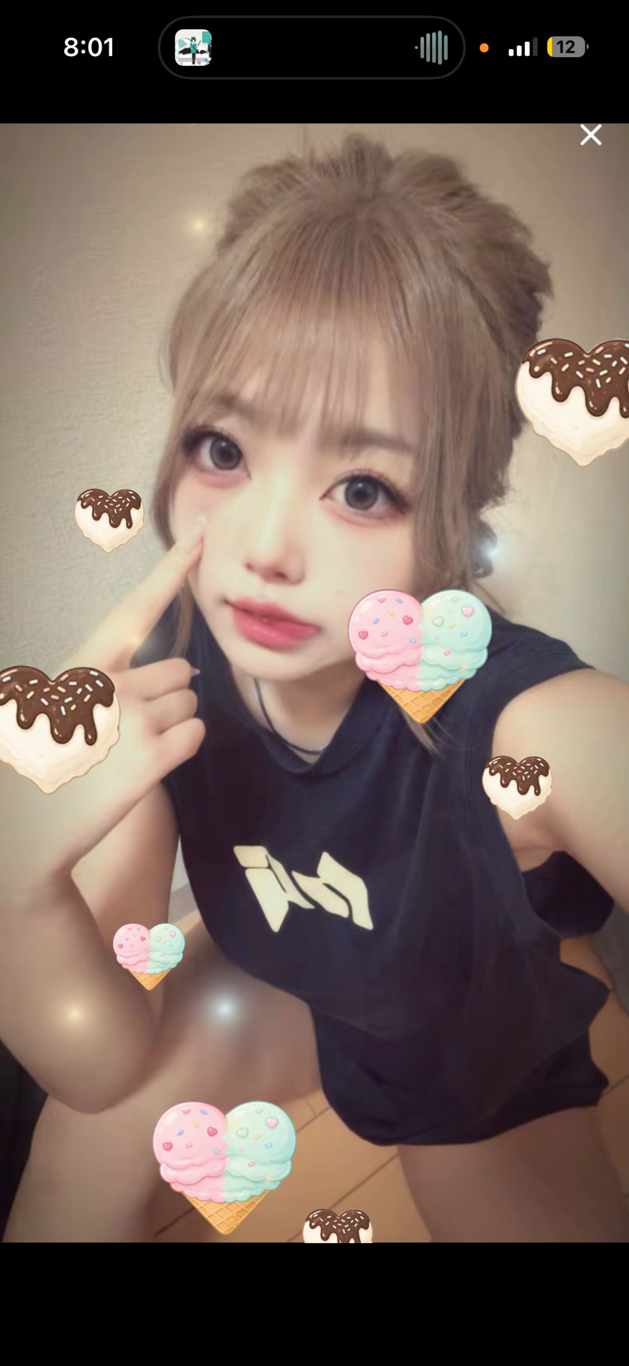 初寝潜◎ おはよ言いに来て。