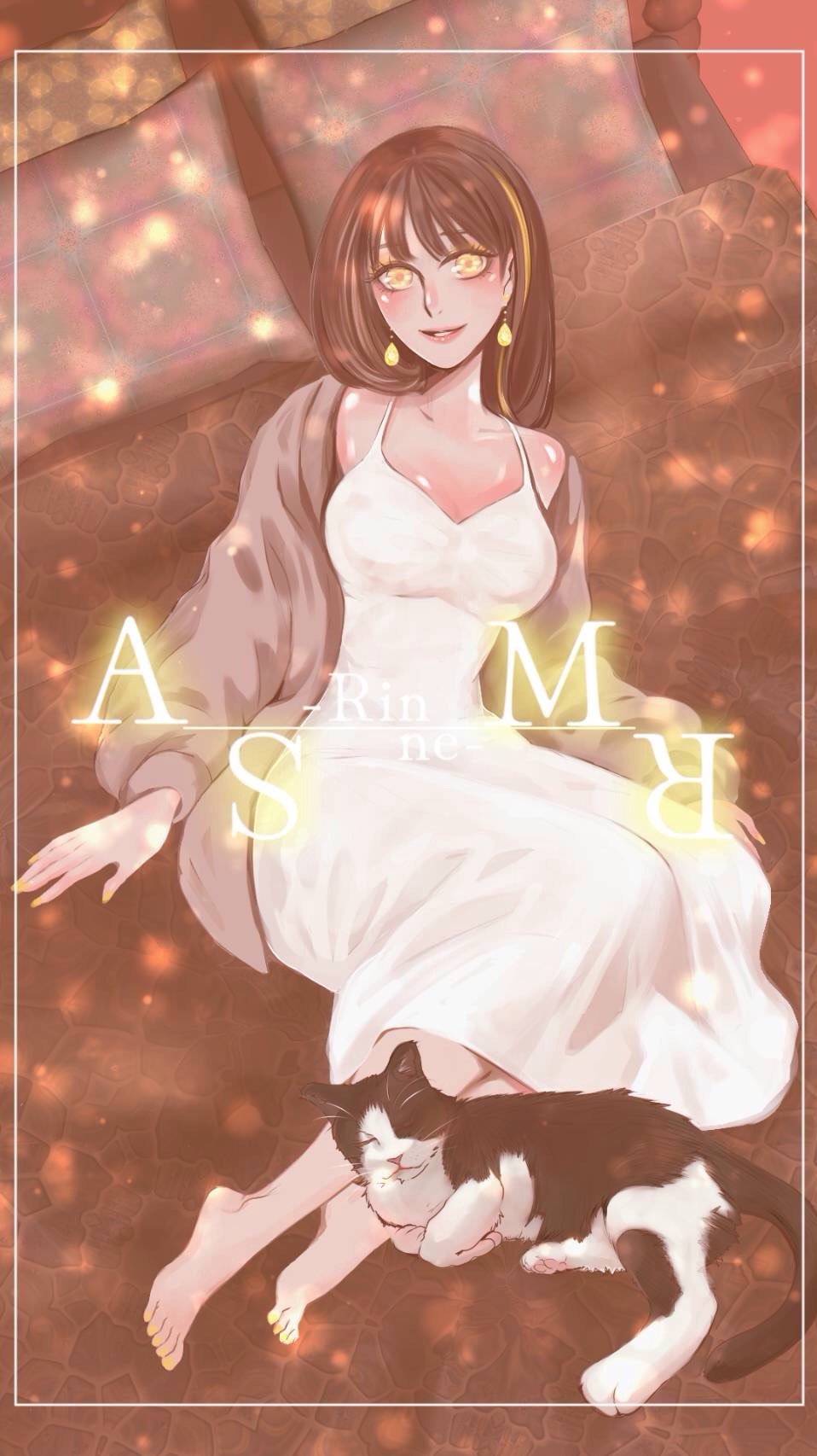 穏やかに眠る夜のASMR