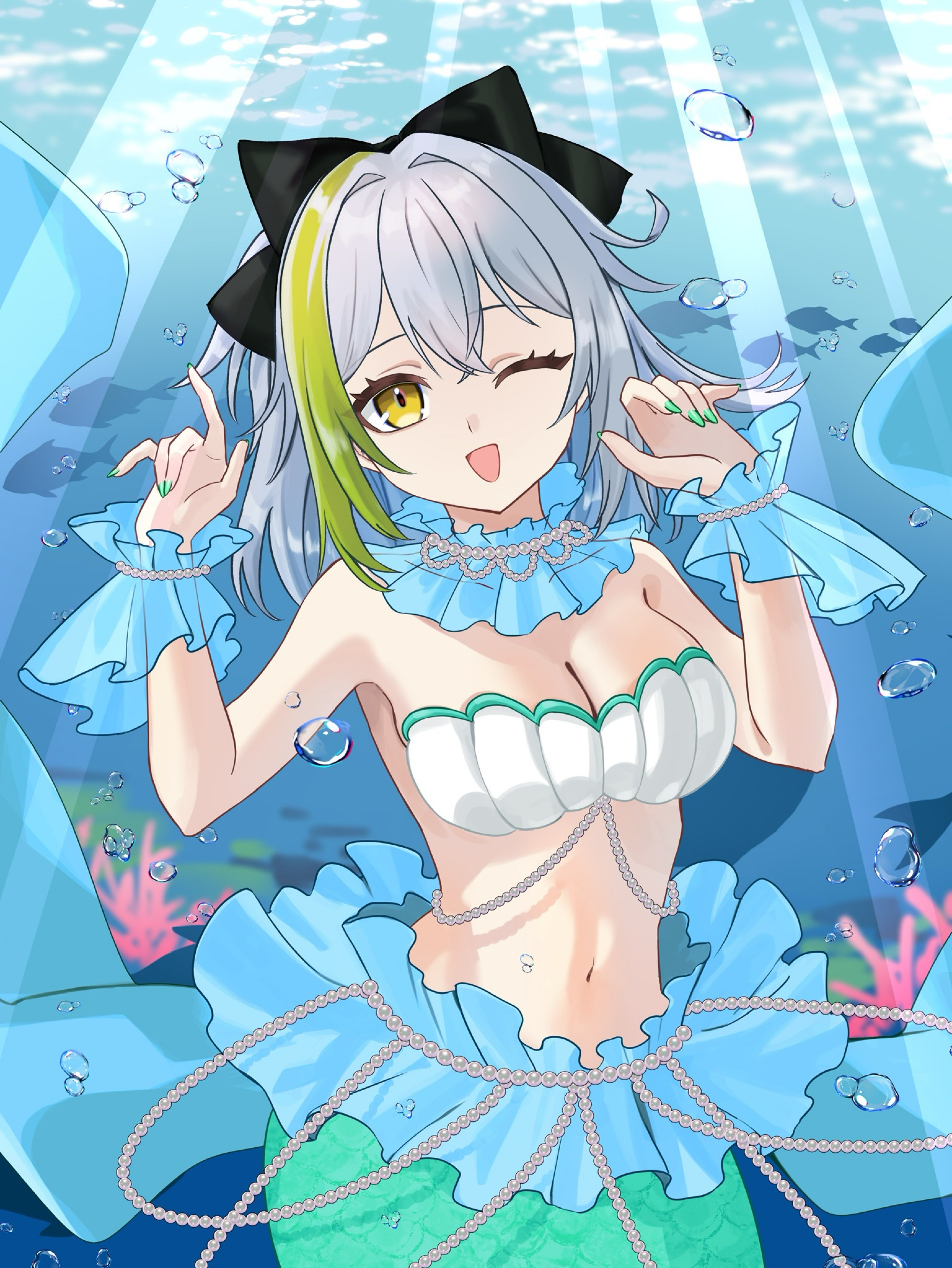 初潜🙆‍♀️グレートな朝‼️