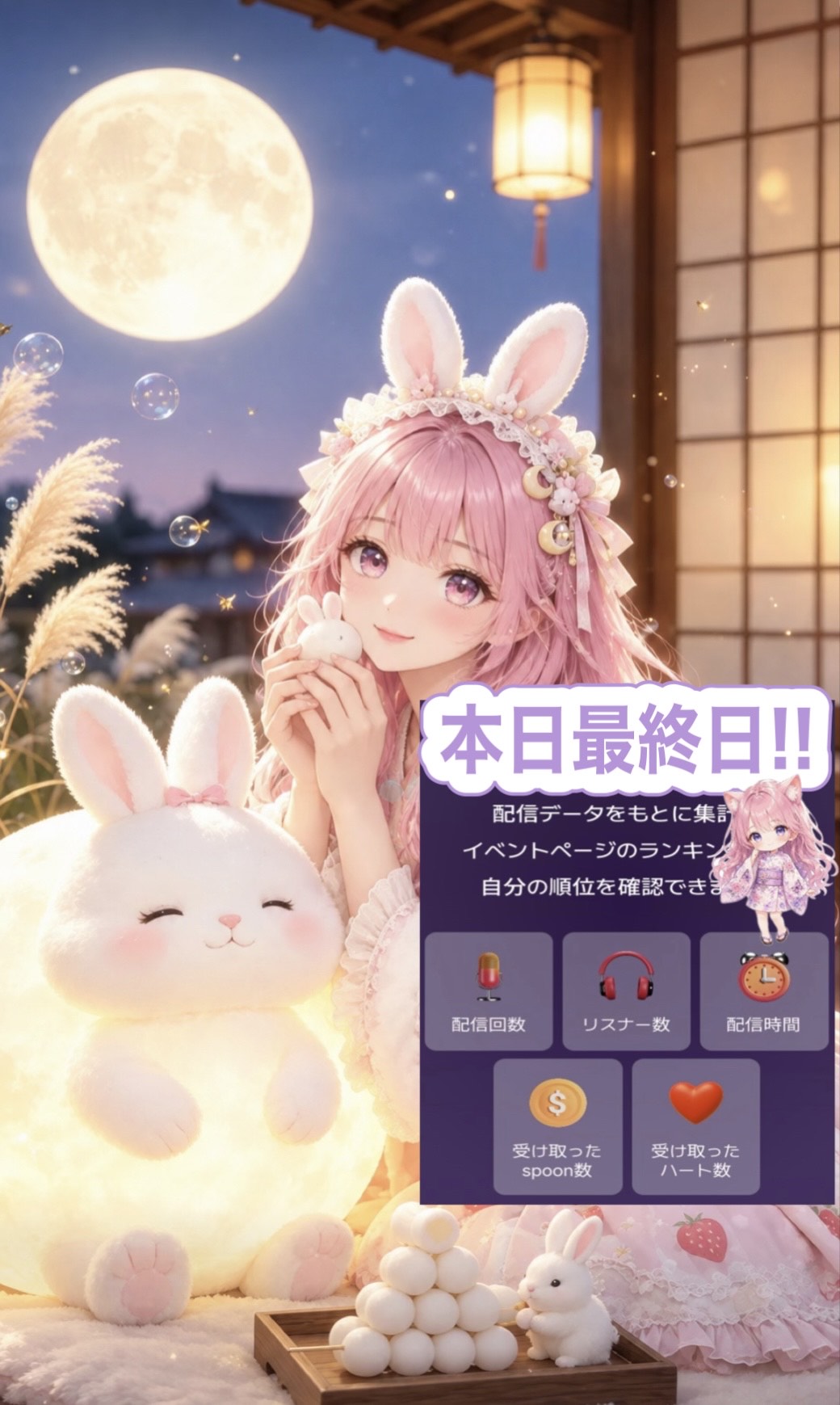 23:45:時間ハートお願いします‼️
