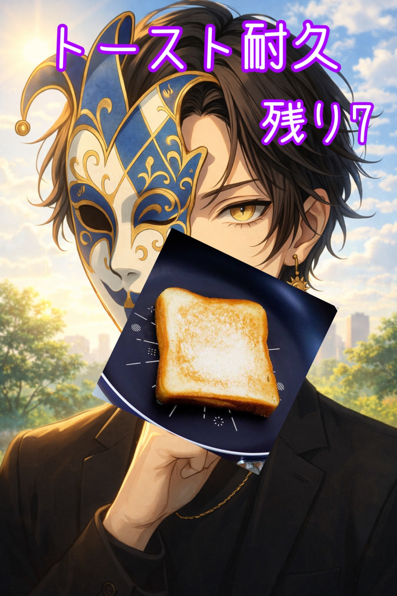 トースト耐久！！！！！