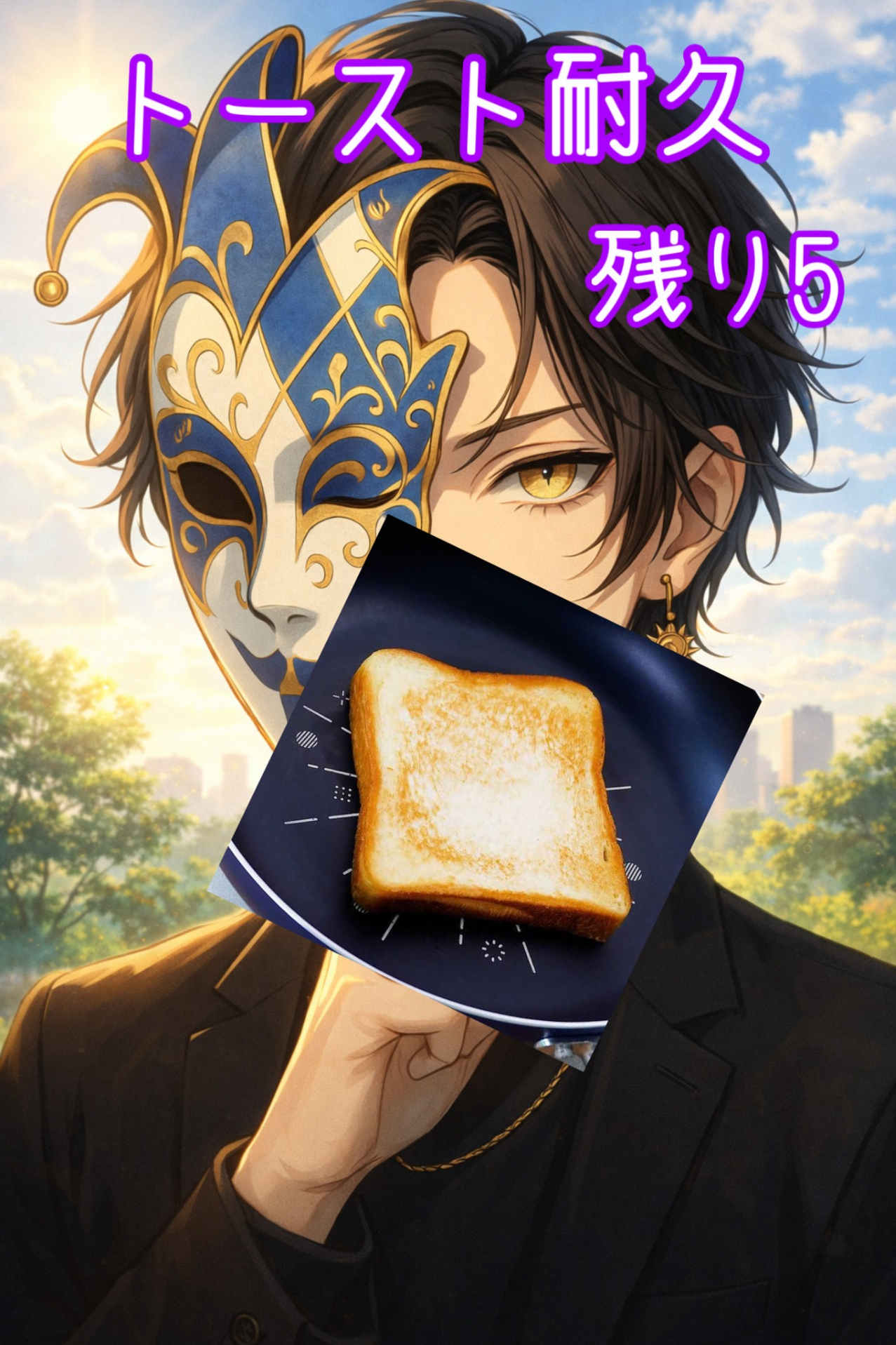 トースト耐久！！！！！