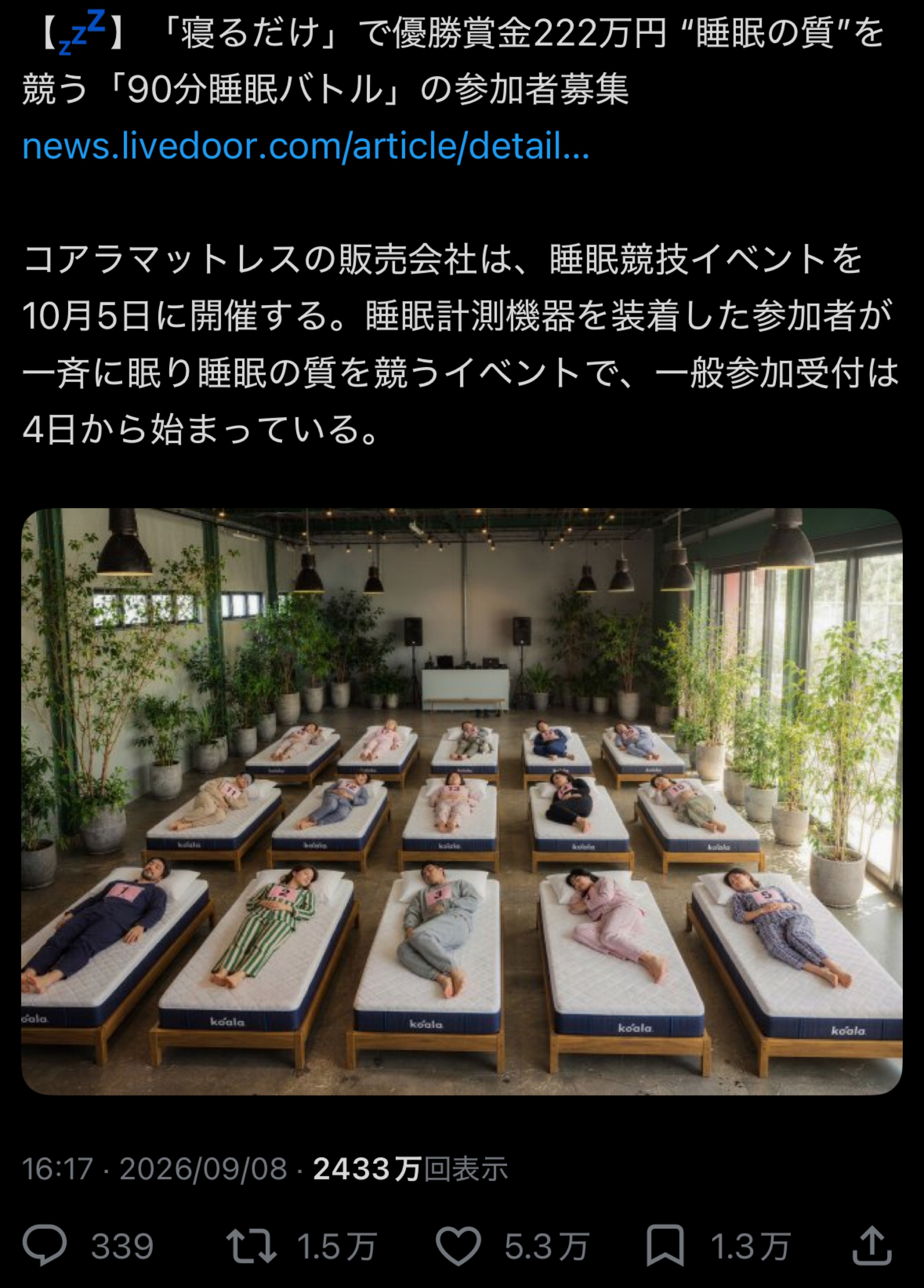 我、起きたなり🥱