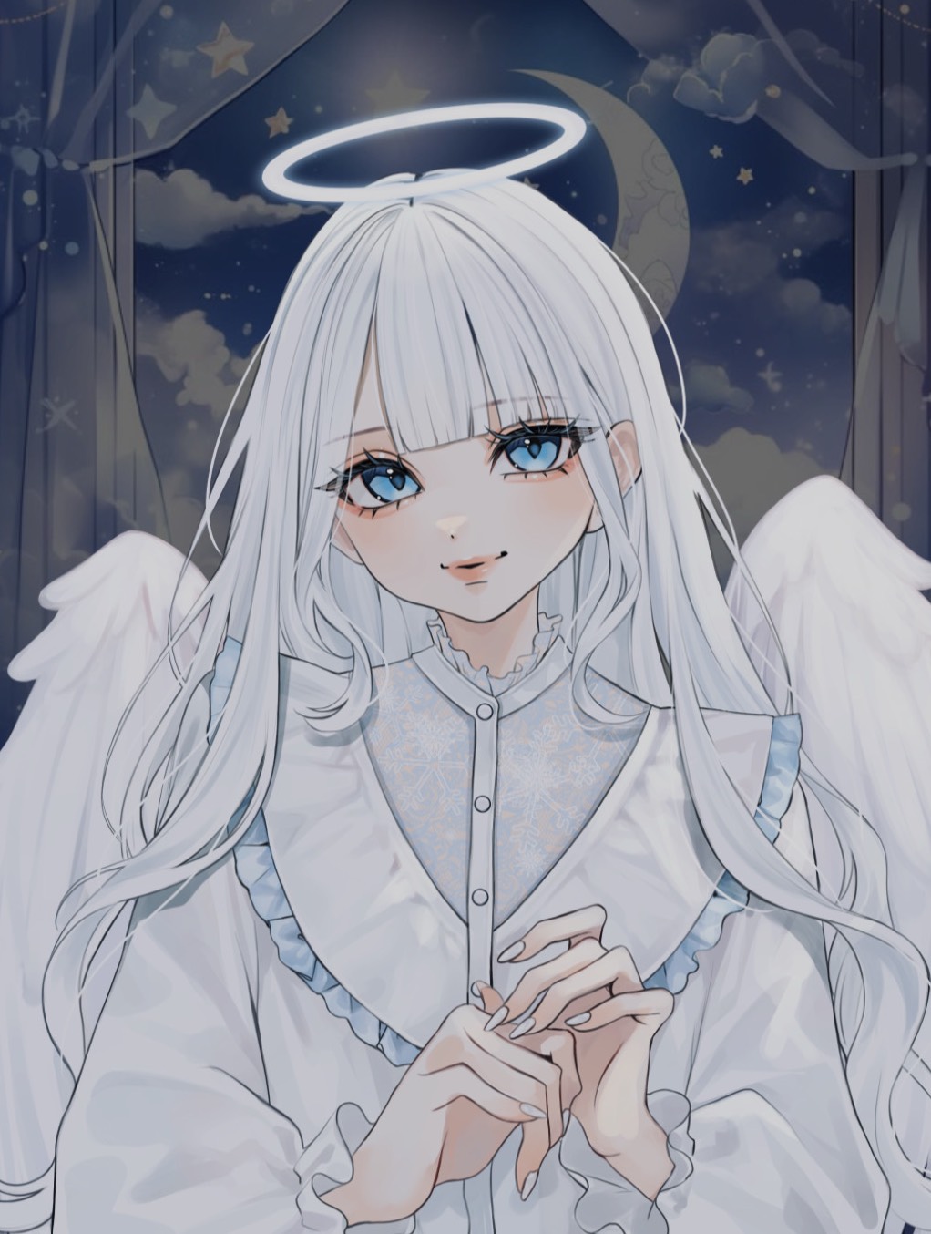寝る前に.。