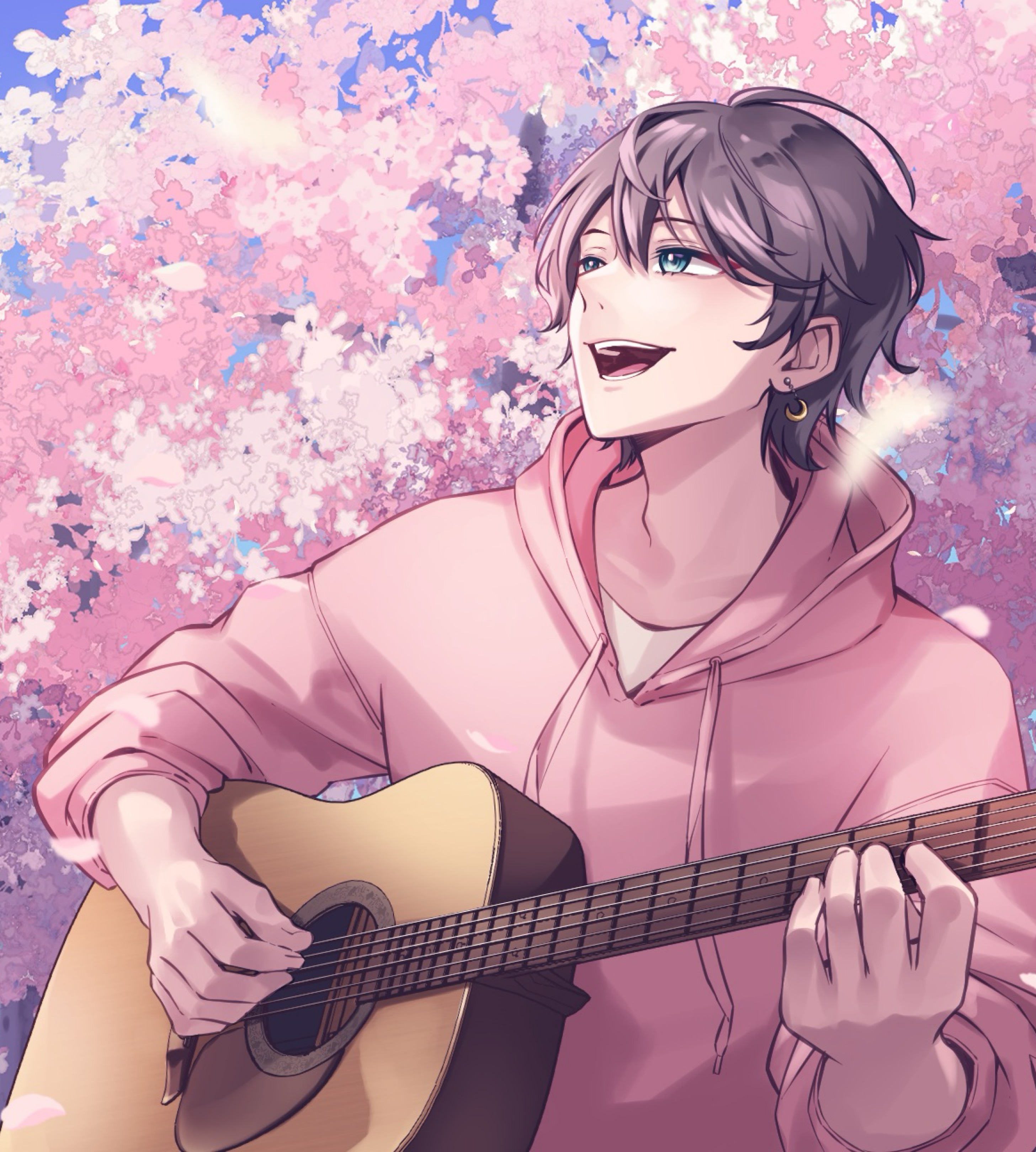 ～8:00おはよいしょ言いに来て☀️🎸