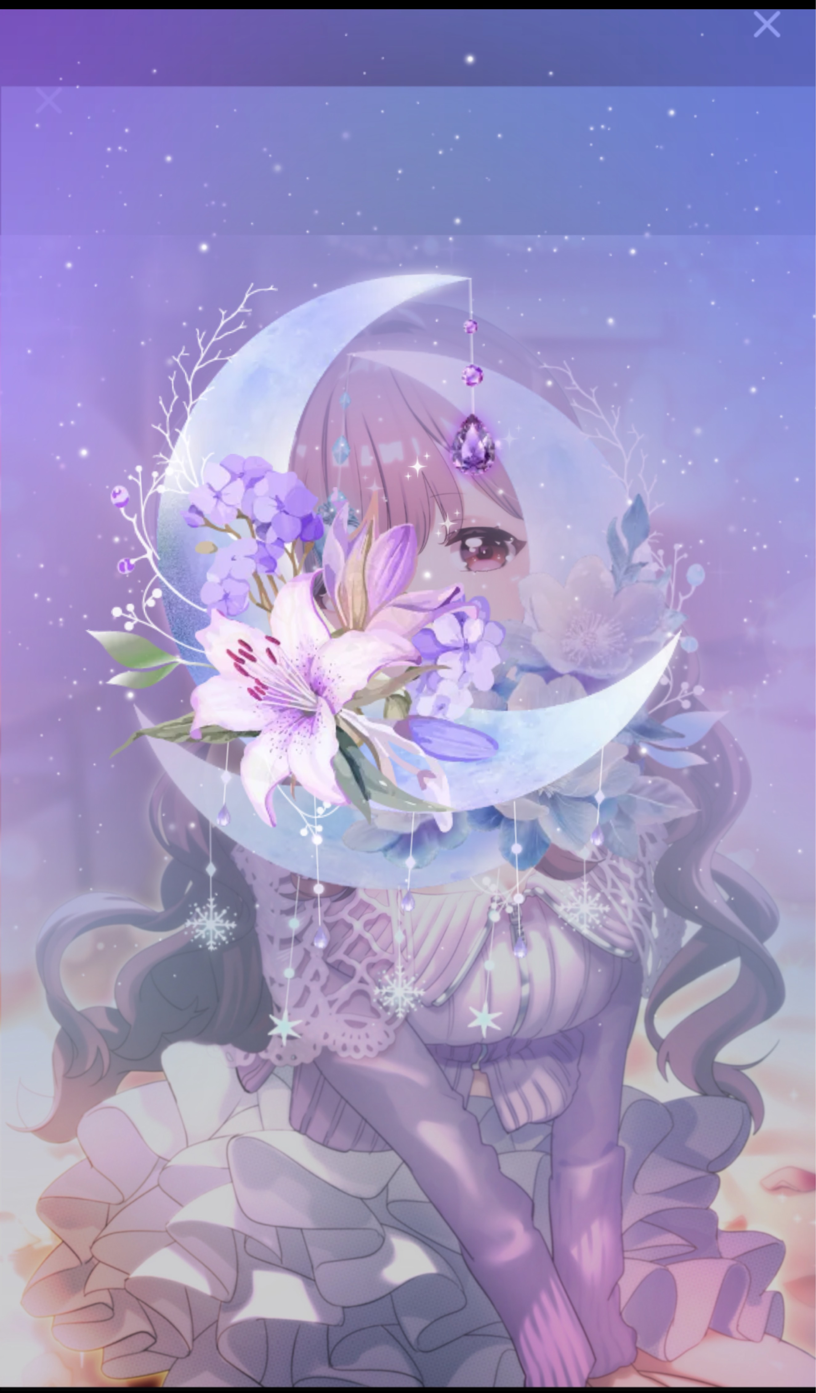 寝る前に話そ♡☽