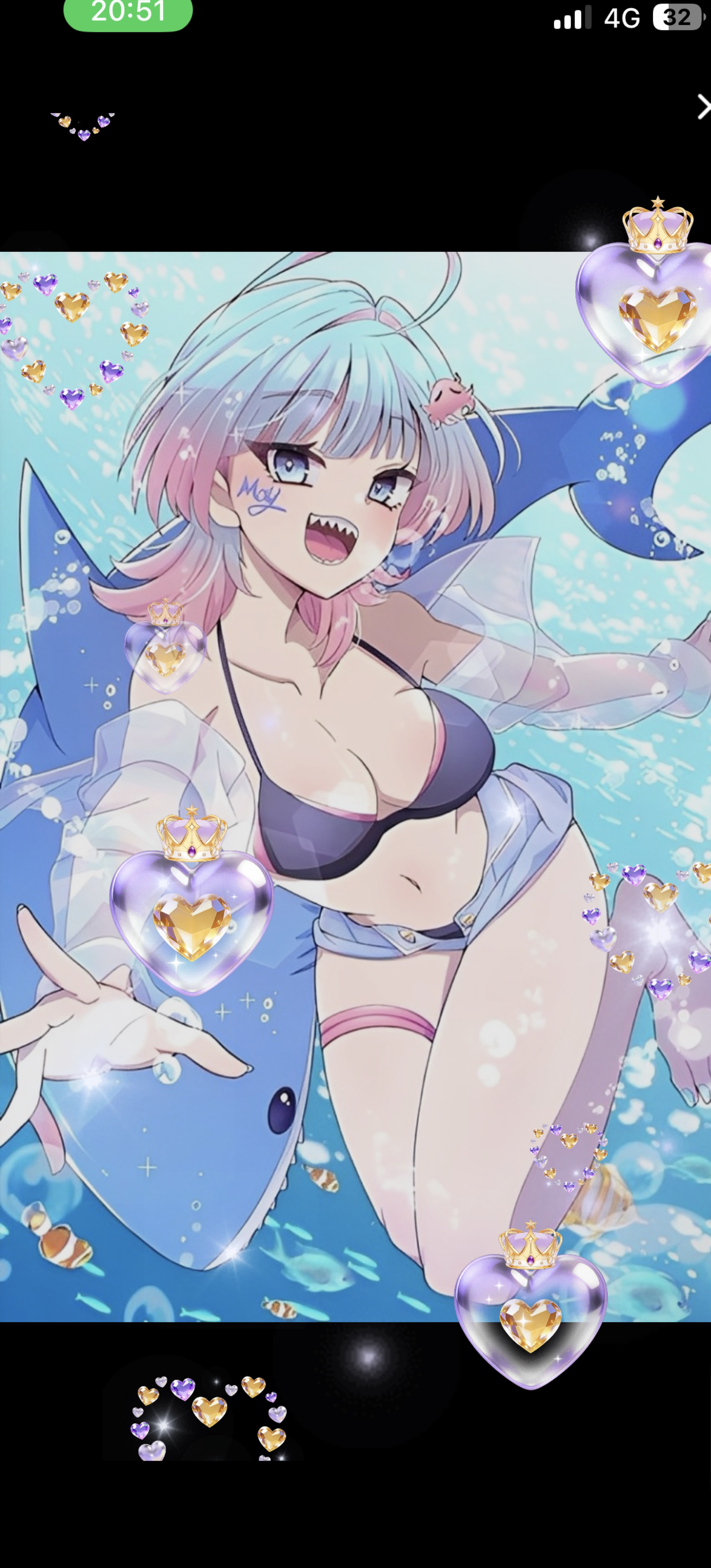 無料ハート100個ください🪻