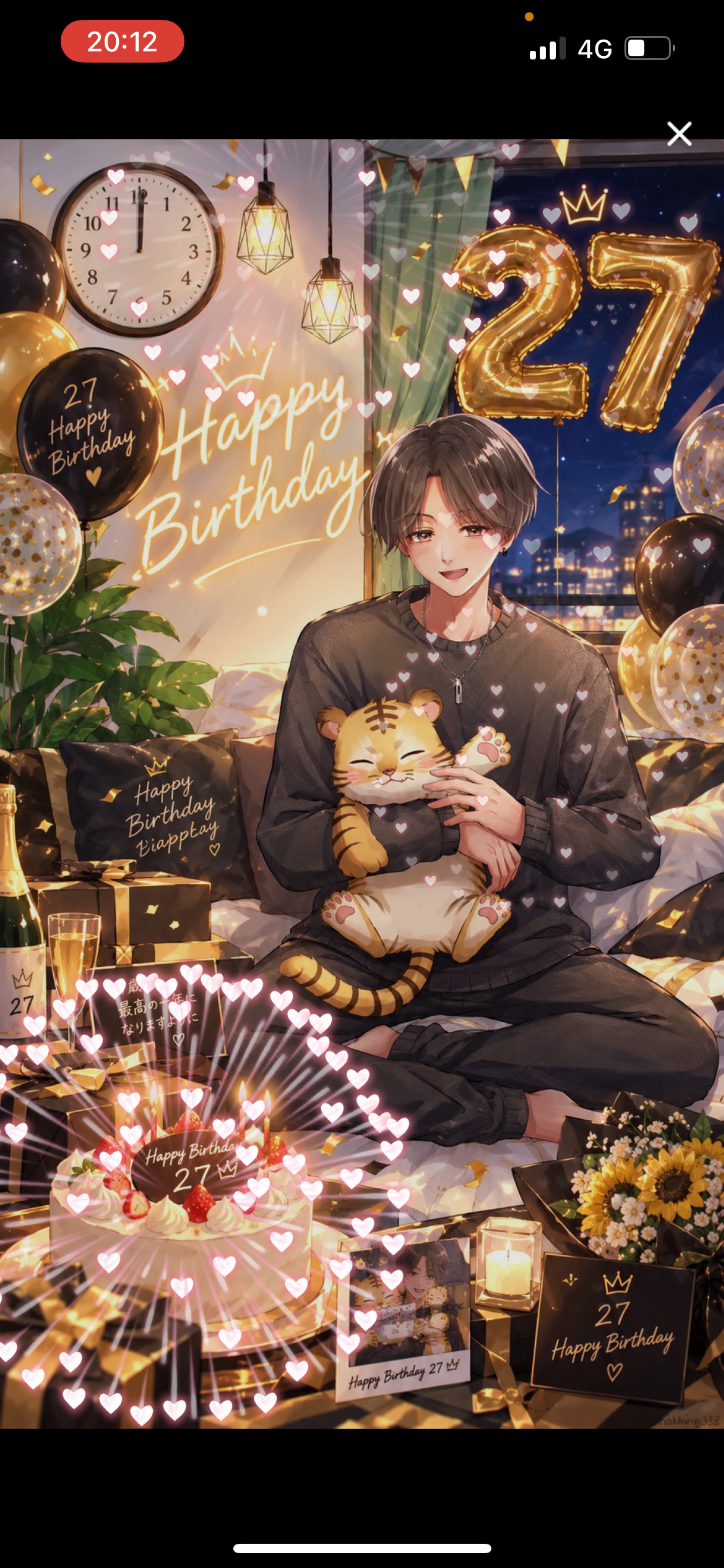 27歳birthday🎂🐯
