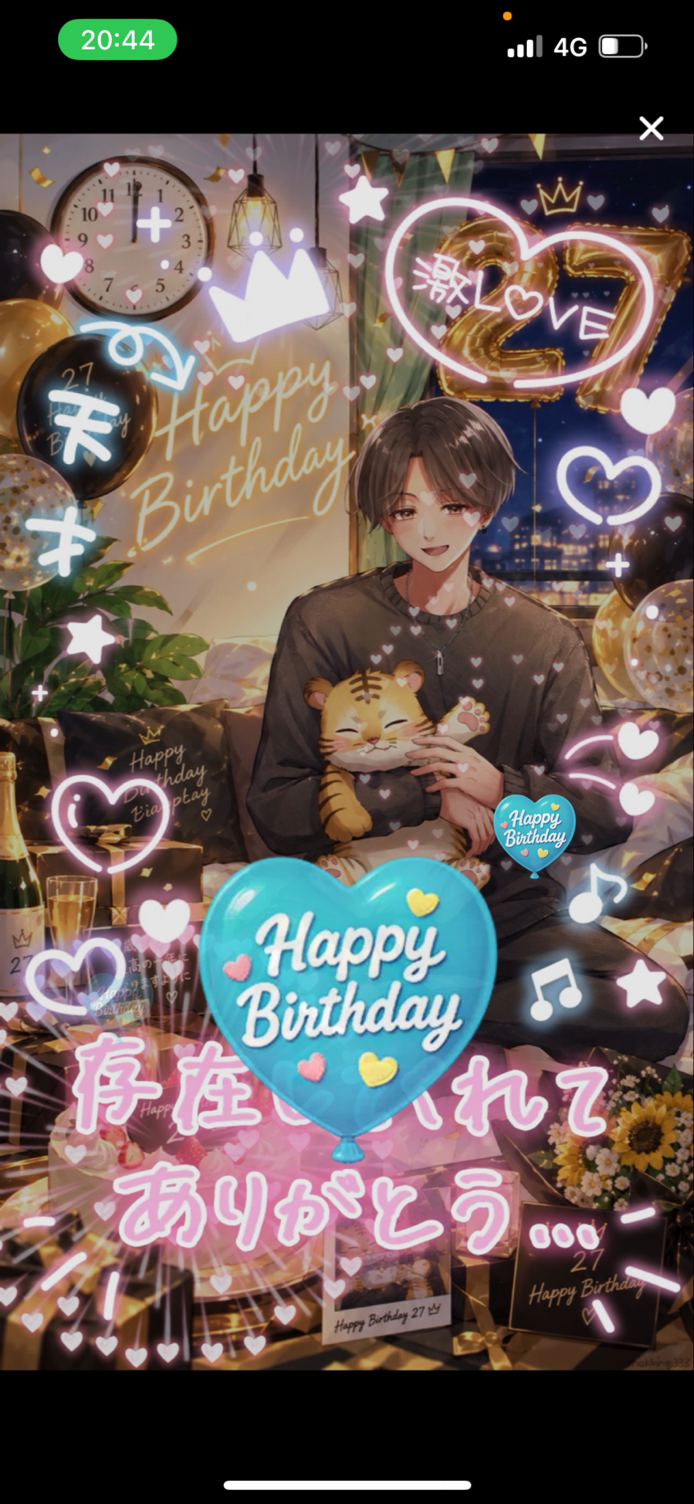 27歳birthday🎂🐯