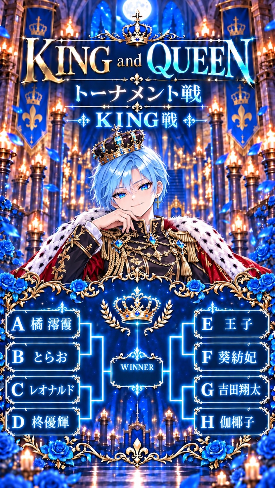 🫐◎KINGandQUEENトーナメント