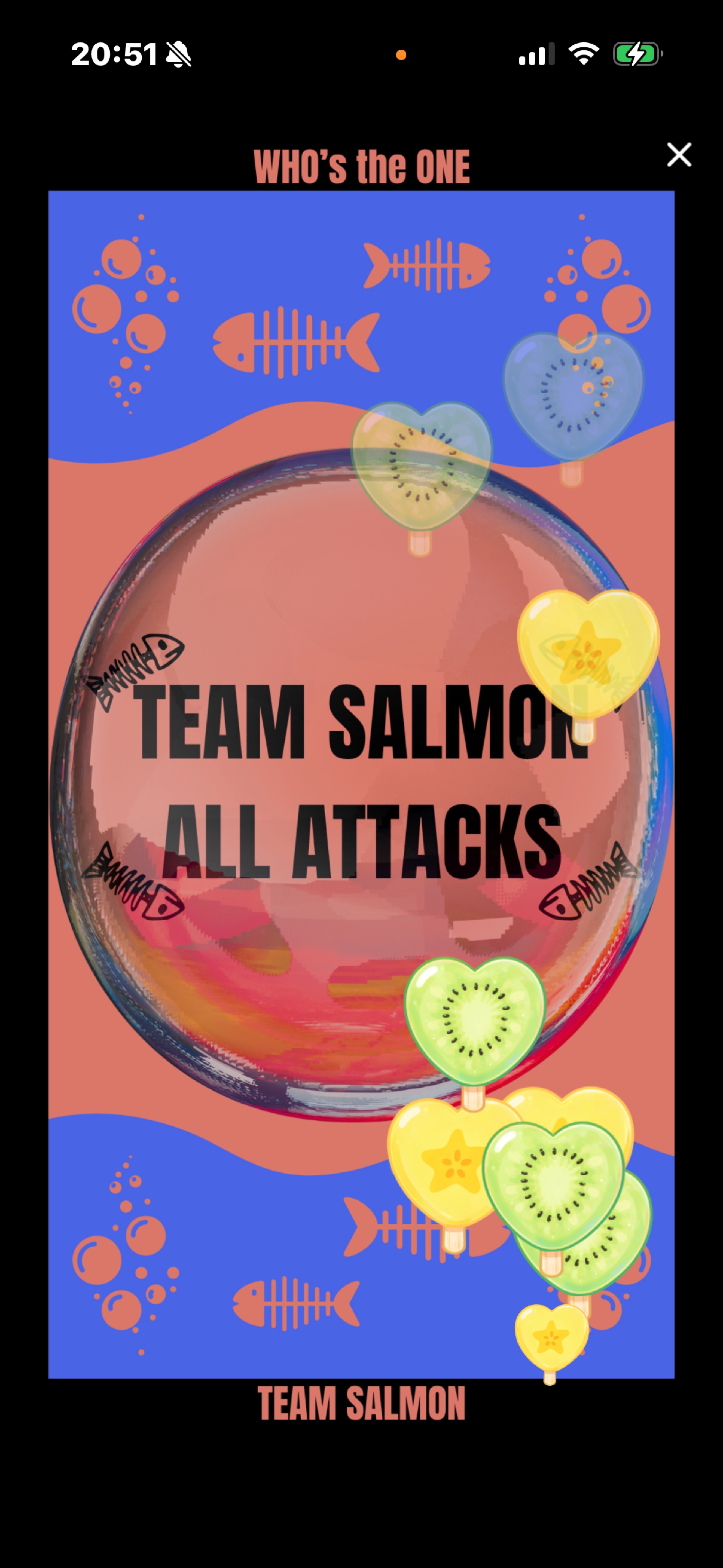 SALMON ALL ATTACKS🐟